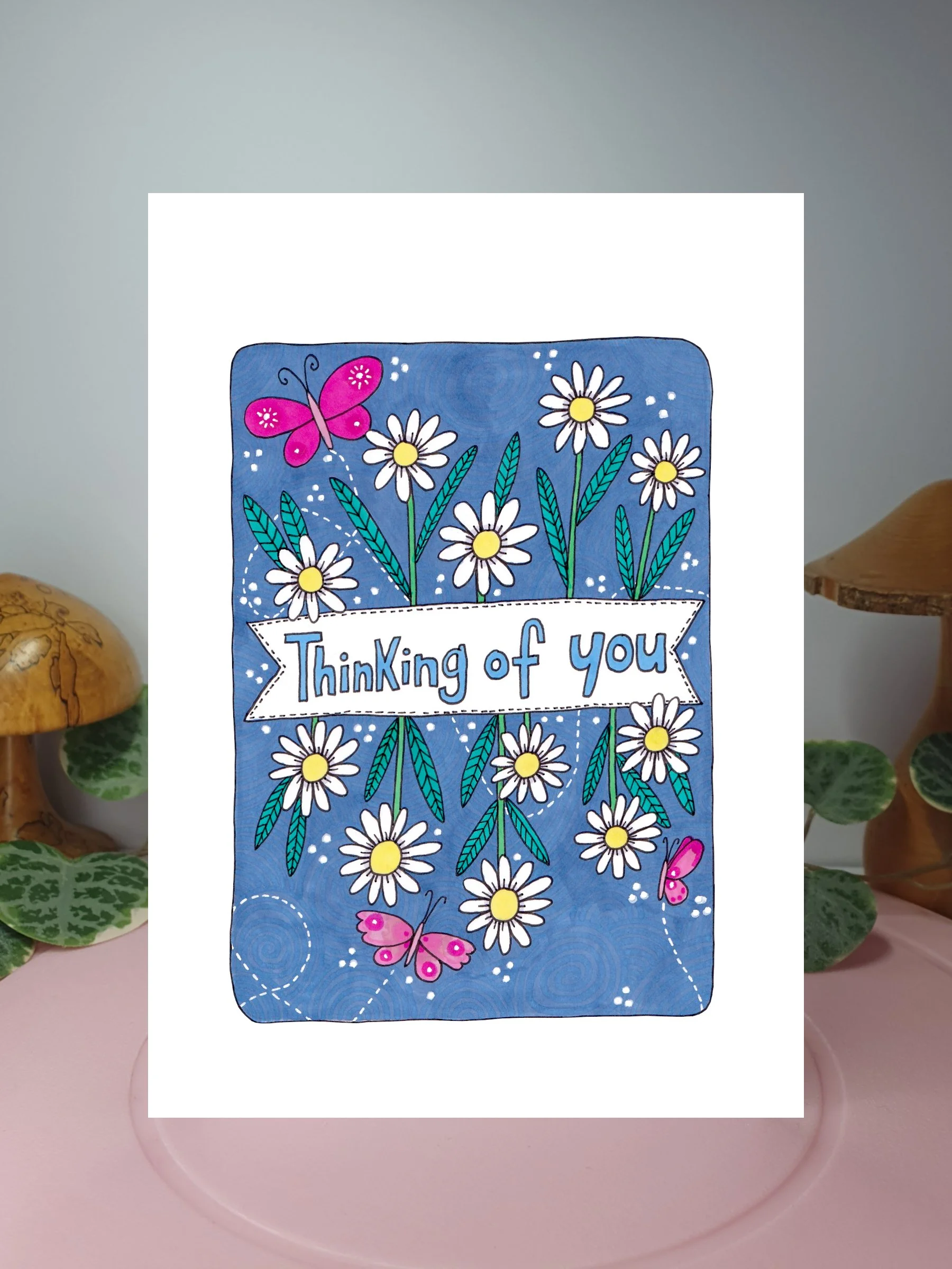 Thinking of You A6 greeting card