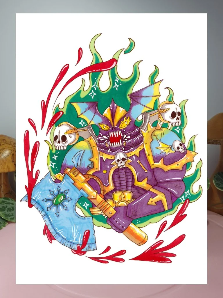 Night Lord Giclée Art Print