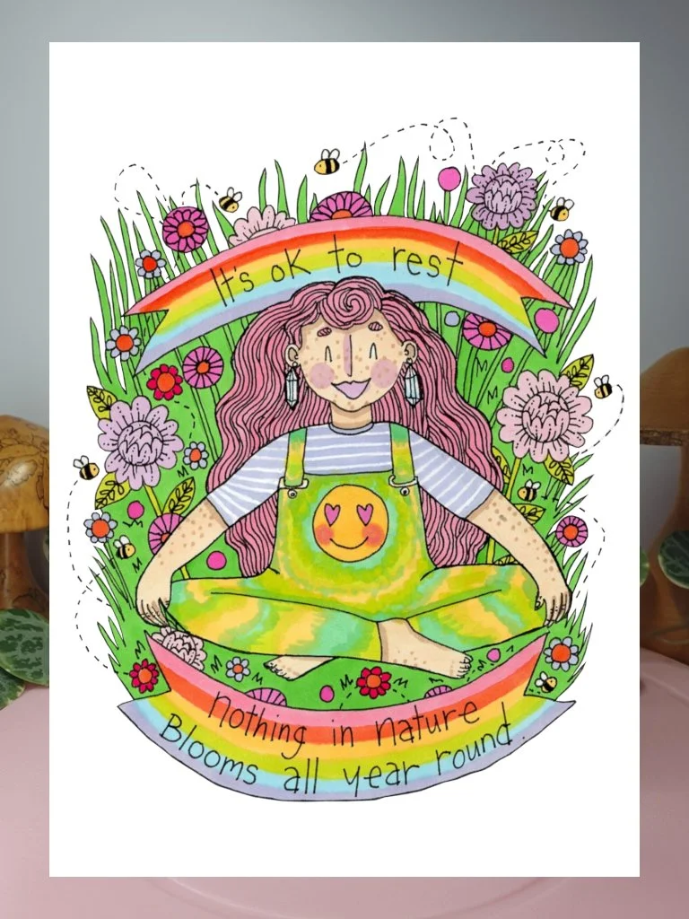 It's Ok to Rest Giclée Art Print