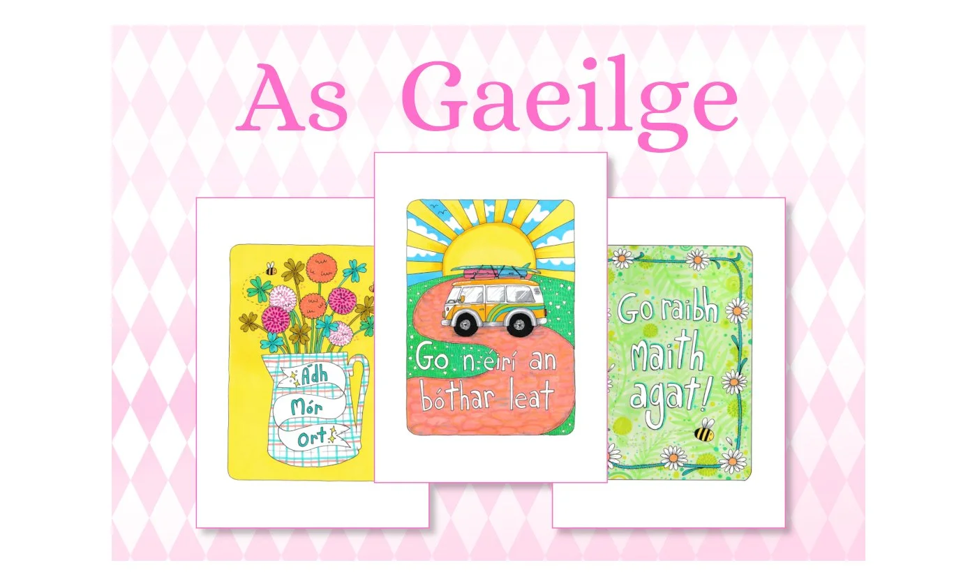 As Gaeilge