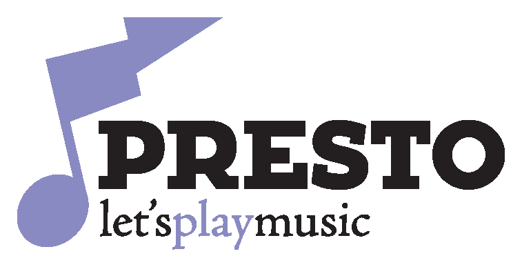 Lets Play Music Presto Logo