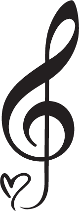 Ascend Piano Studio Logo Staff