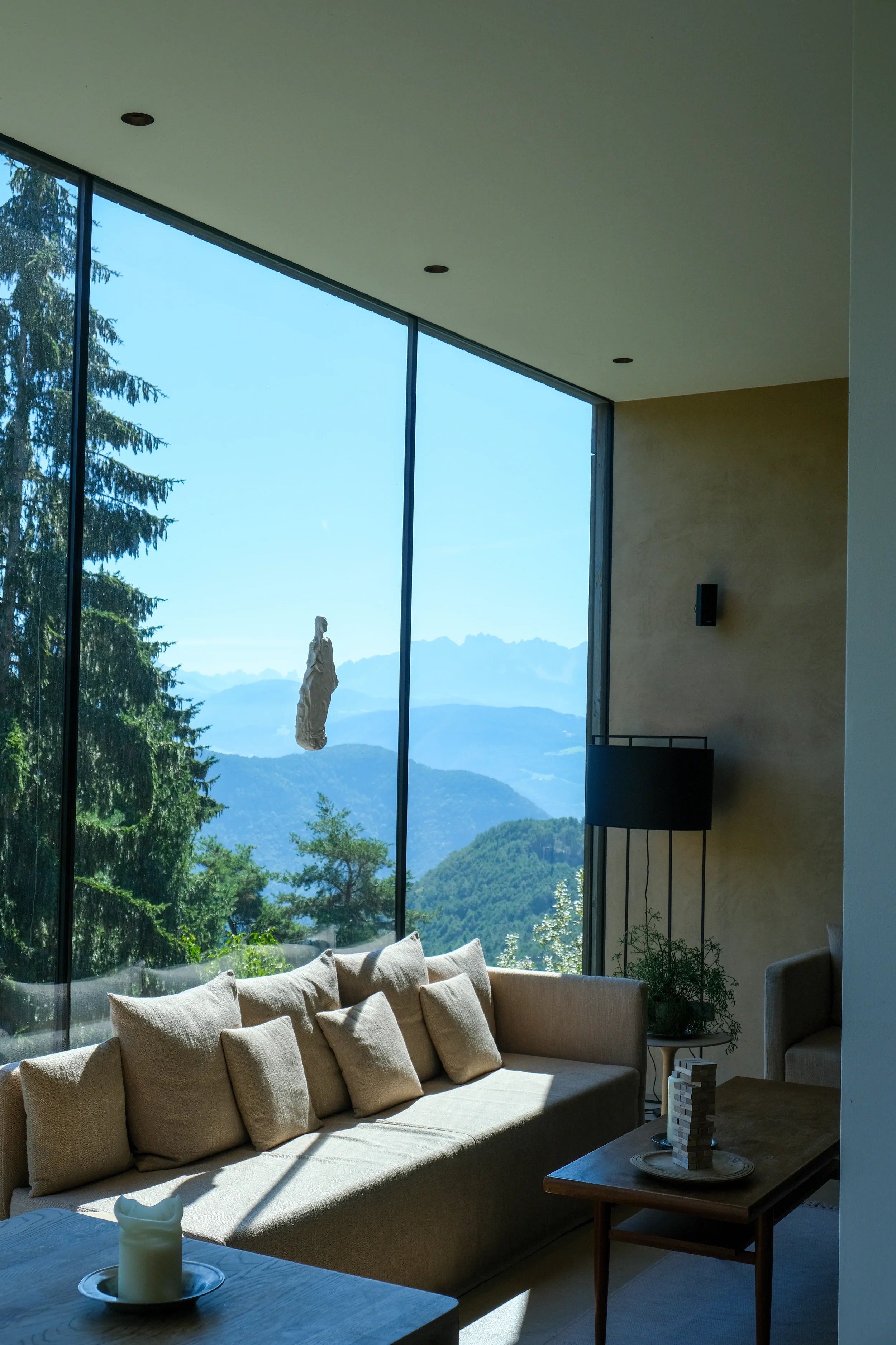 Dolomites view from Saltus Hotel
