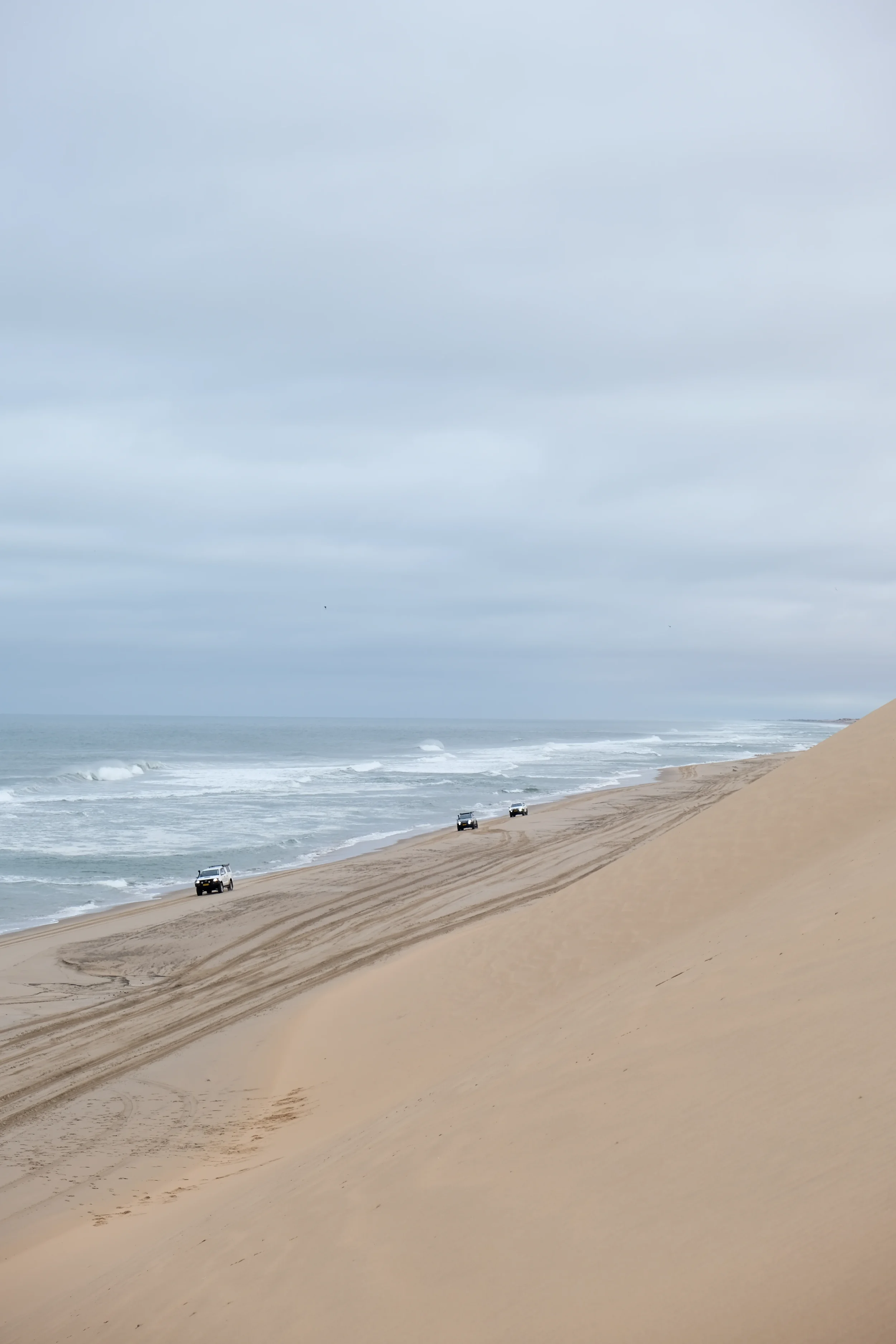 Sandwich harbour beach drive