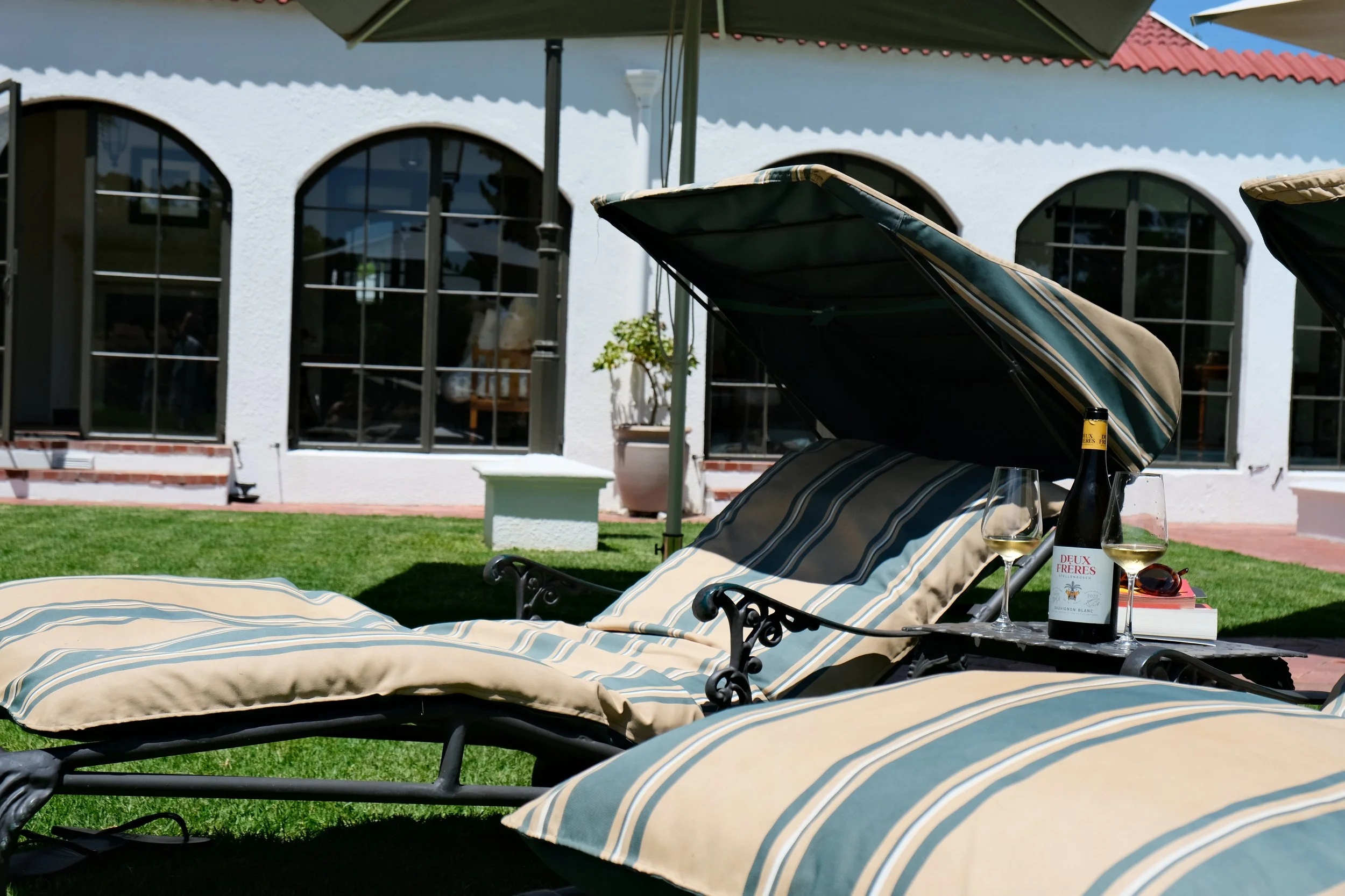 Relaxing afternoon at Deux Frères Vineyards