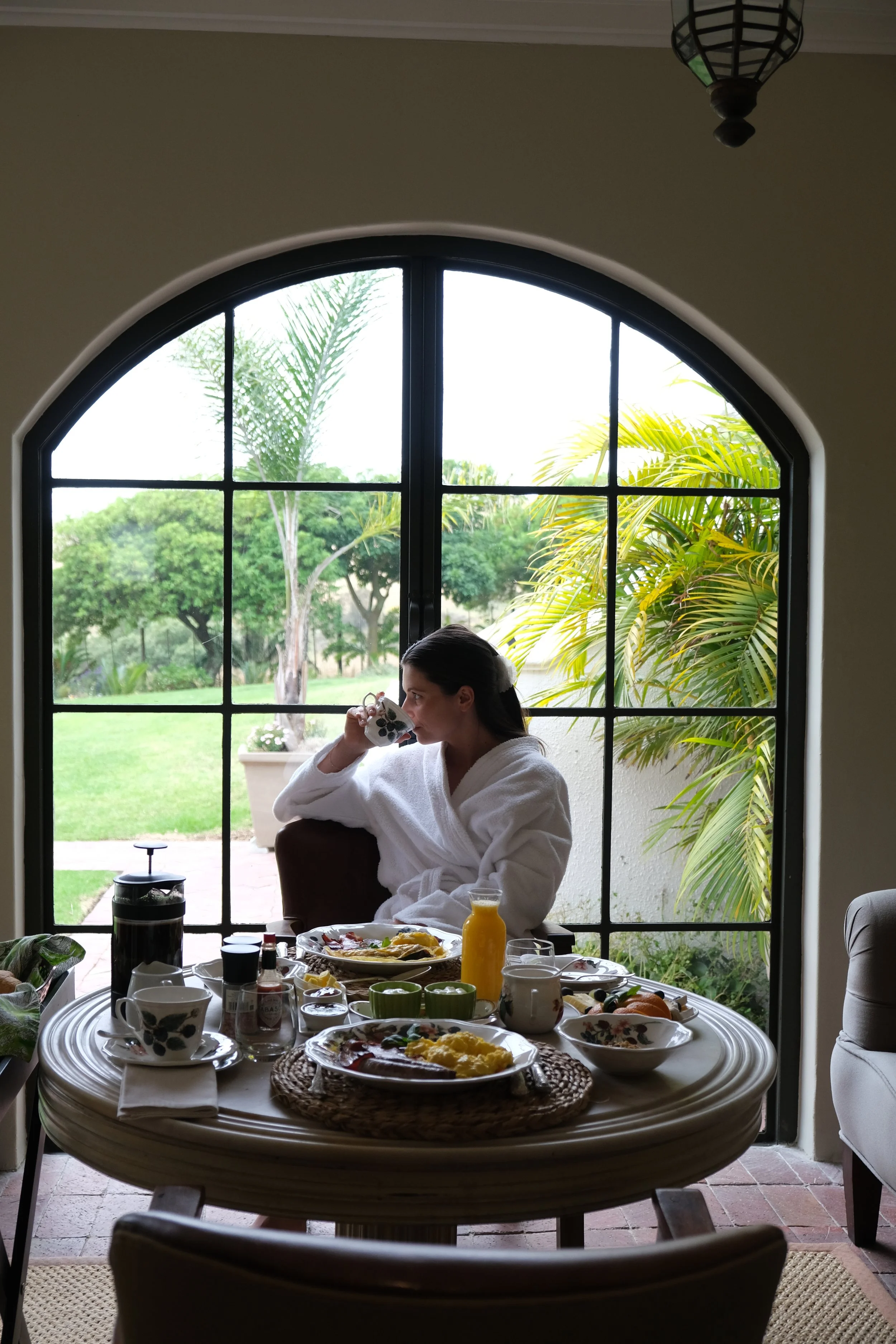 Deux Frères Stellenbosch breakfast