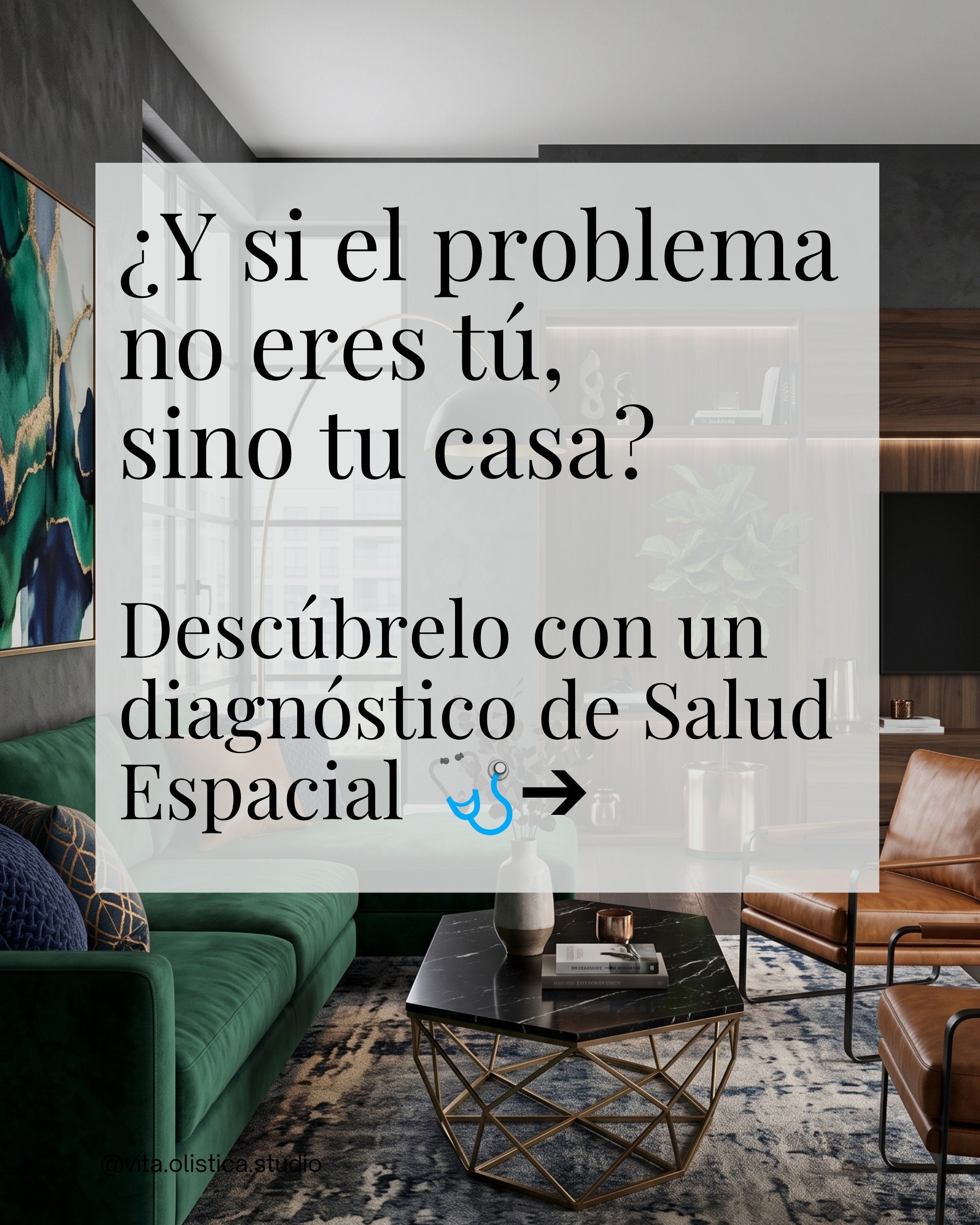 &iquest;Tu casa potencia tu bienestar y vitalidad, o mantiene tu cuerpo enfermo en silencio? 🩺🧠

La Neuroarquitectura y el Feng Shui lo confirman: tu casa tiene el poder real de enfermarte, pero tambi&eacute;n la capacidad absoluta de sanarte. Si s