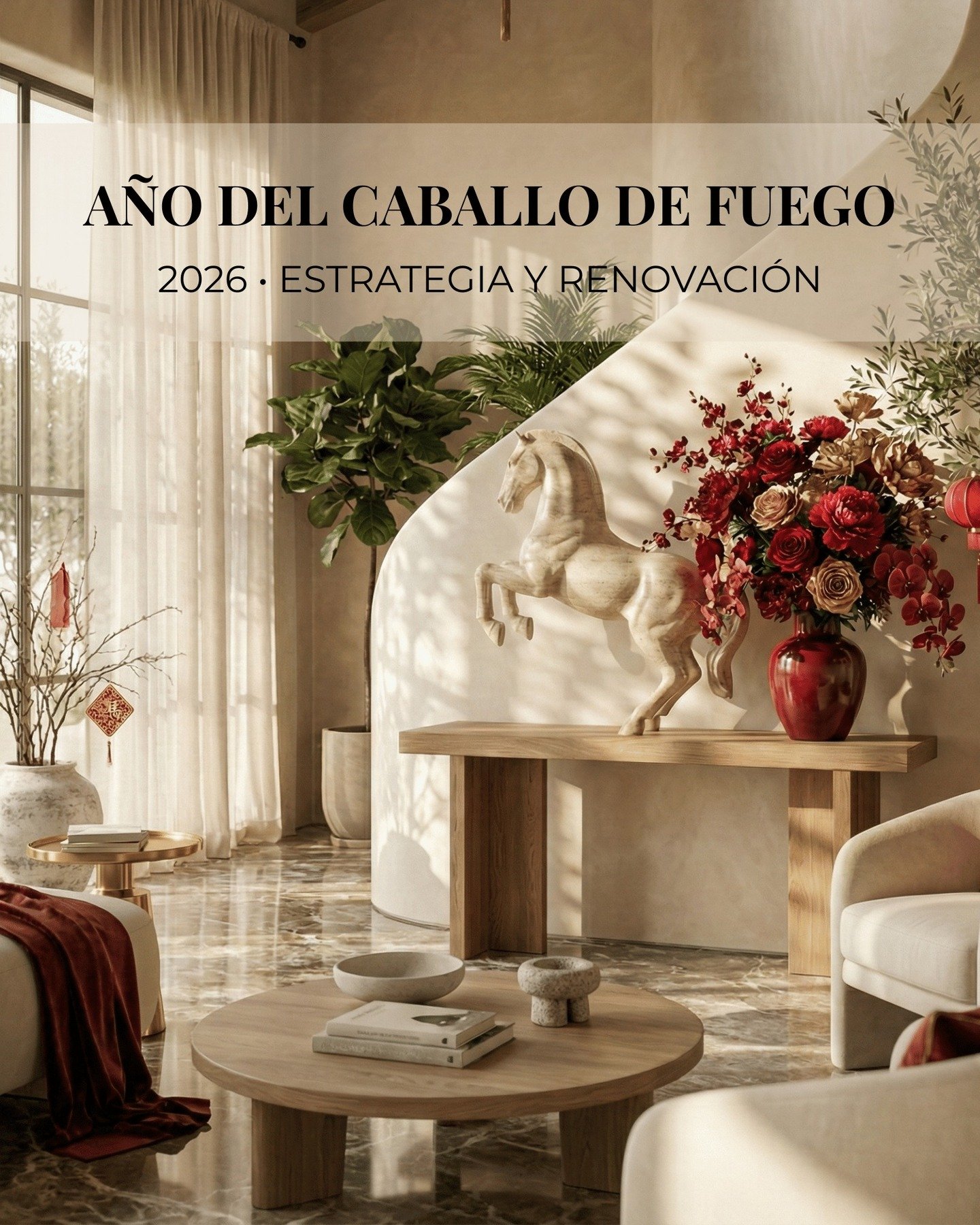 &iexcl;Bienvenido el impetuoso A&ntilde;o del Caballo de Fuego! 🔥🐴

En Vita Olistica Studio recibimos este nuevo ciclo lunar abrazando la potencia de su energ&iacute;a. Este 2026 no es un a&ntilde;o para la inercia; la combinaci&oacute;n del Caball
