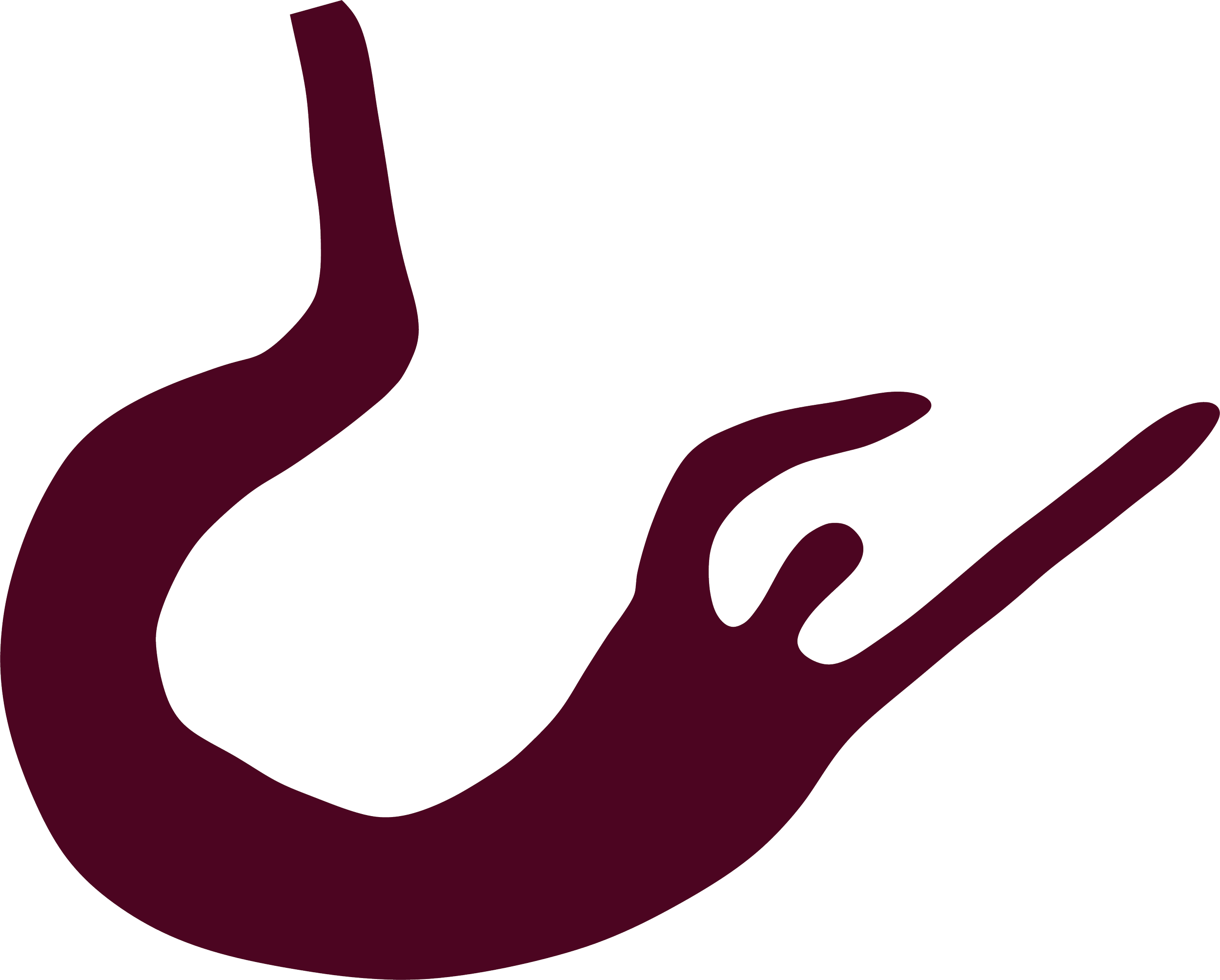 Close-up of a stylized drawing of person lying on their back.