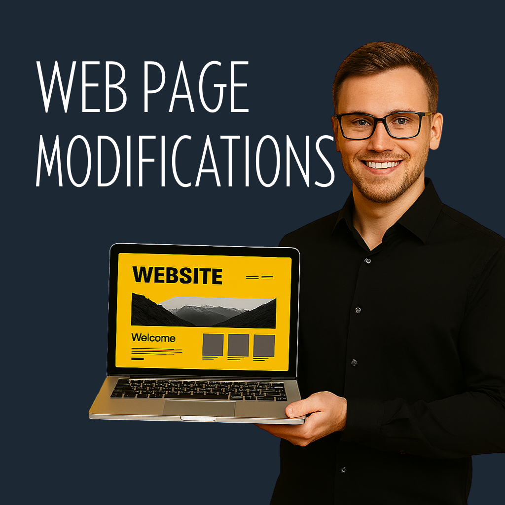 WEB PAGE MODIFICATIONS