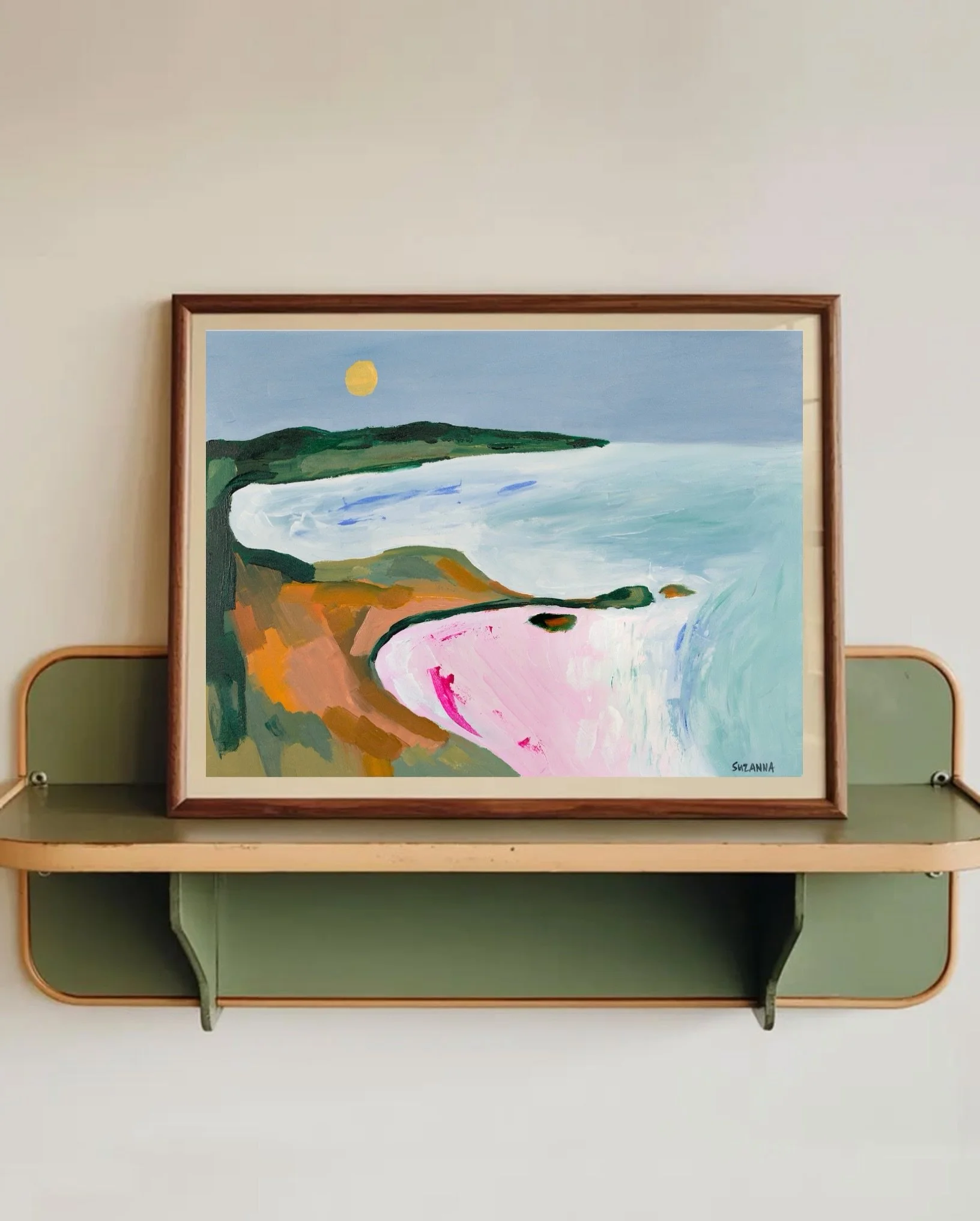 Let&rsquo;s go to the sea 🌊 

Available in multiple sizes.

#kidsroom #kidsartprints #seascape