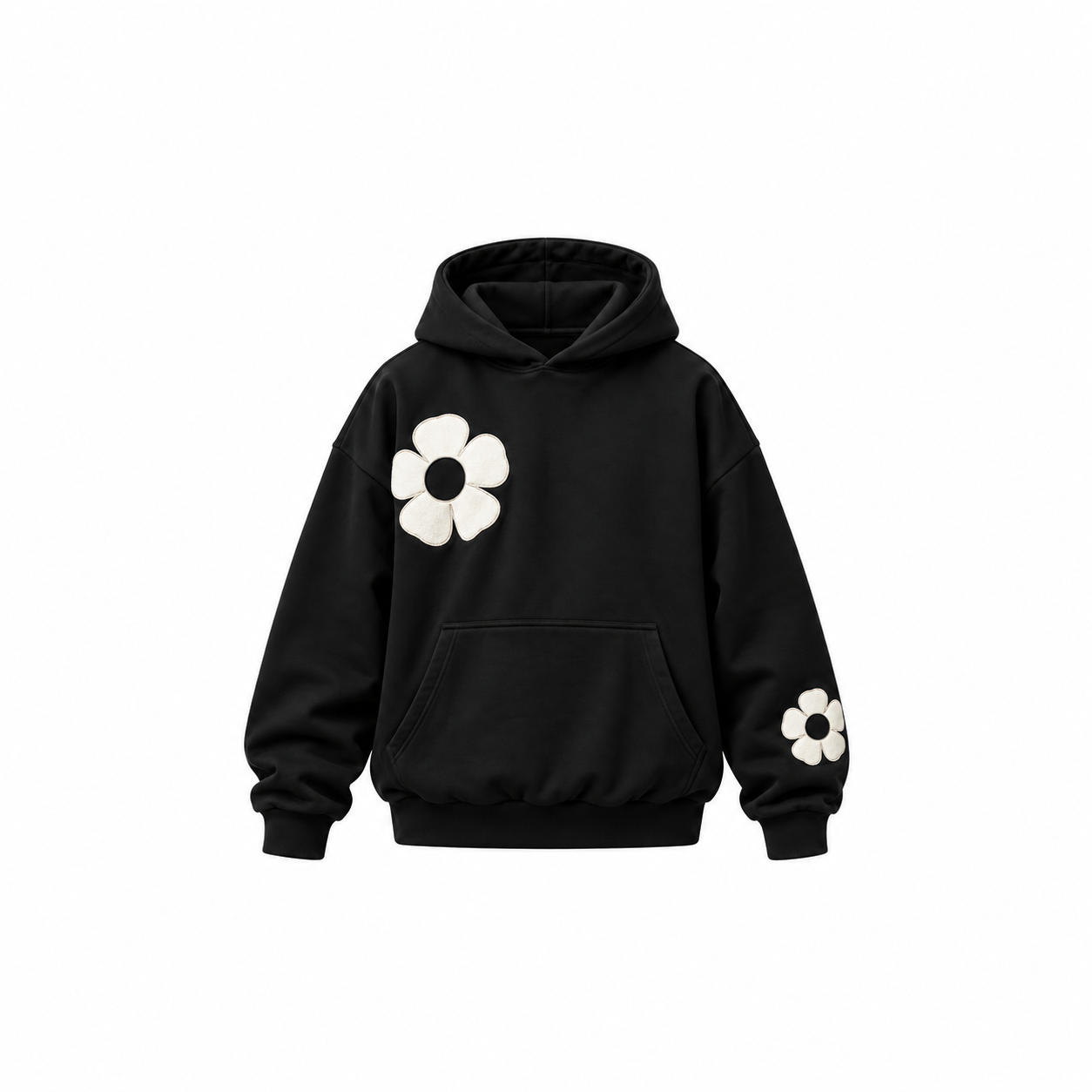 HOODIE MOV BLACK