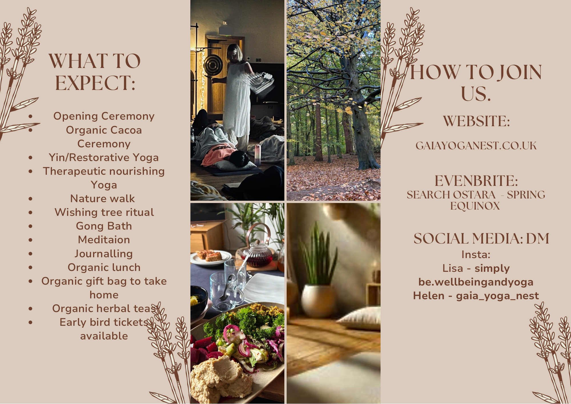 Brown Floral Massage Retreat Trifold Brochure - 2.png