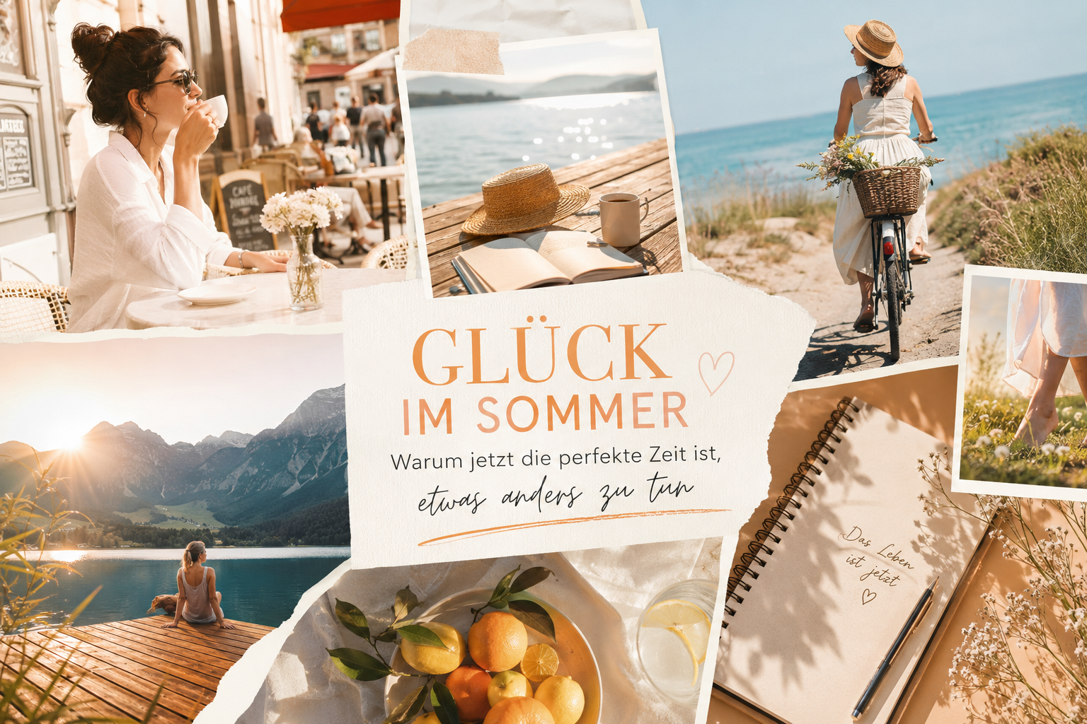 Glück beginnt nicht auf dem Sofa