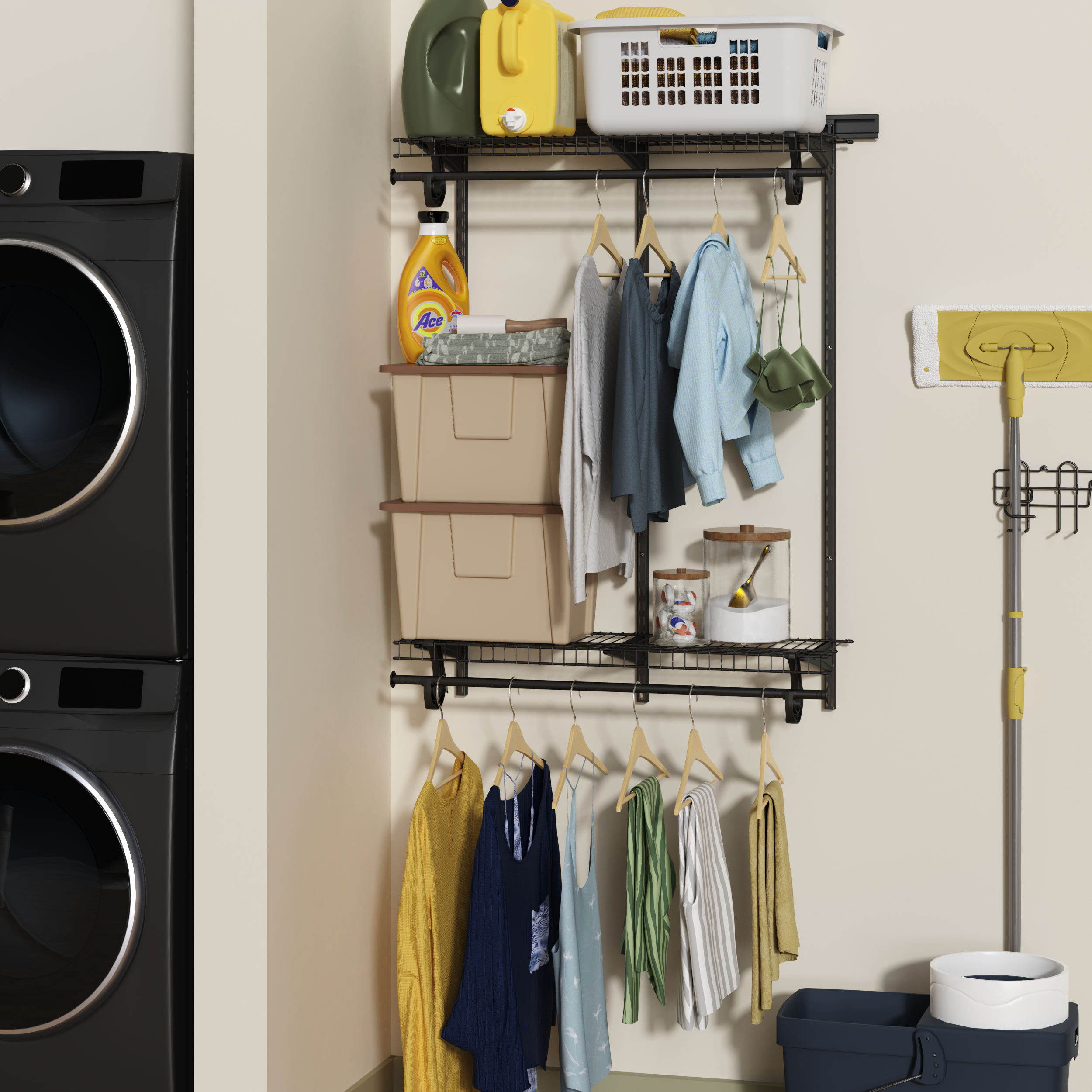 10000-07031_MaxLoad_3ft Double Hang Kit_Utility Closet_Lifestyle.png