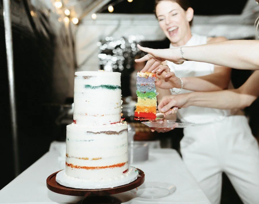 Simple Two-Tier Wedding Cake Designs for Your Big Day