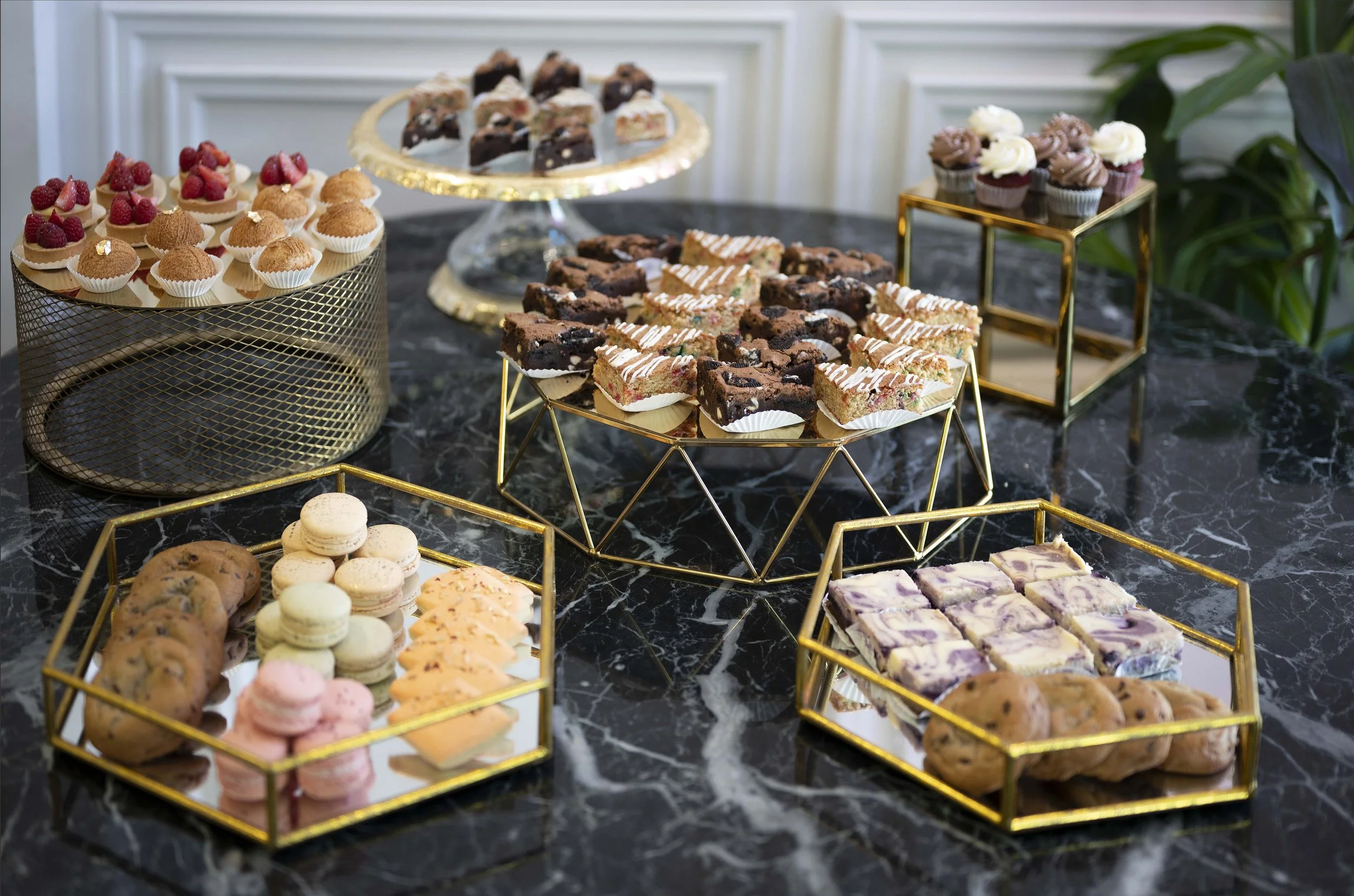 ECBG Cake Studio Signature Dessert Table Items