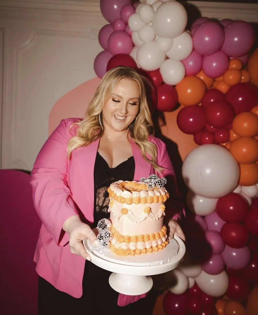 Celebrate A Summer Birthday with a Leo Szn Heart Cake