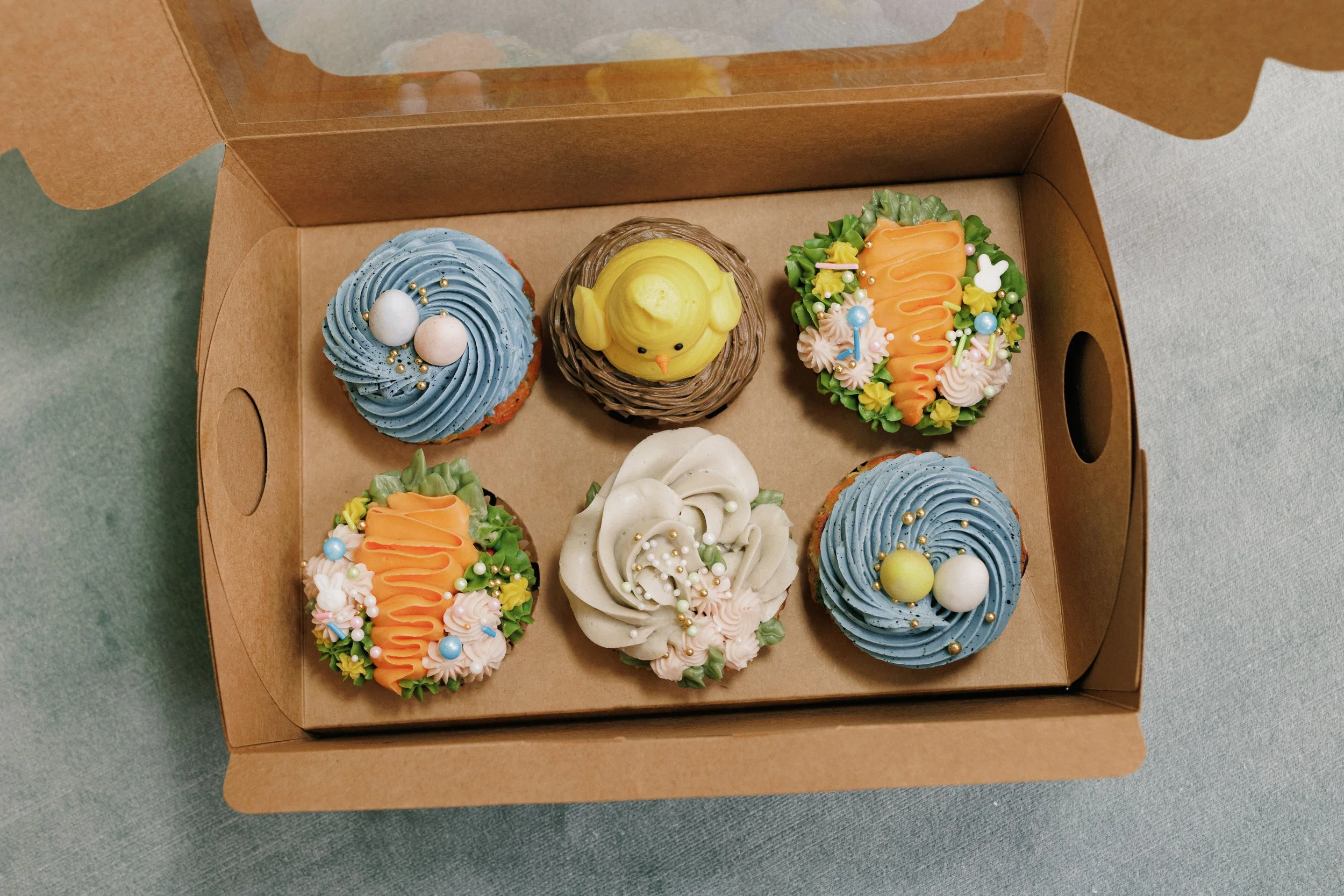 ECBG Chicago Cake Studio Easter Bake Sale Cupcakes 1.jpg