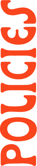 Close-up of the word 'Peloton' written vertically in orange letters on a black background.