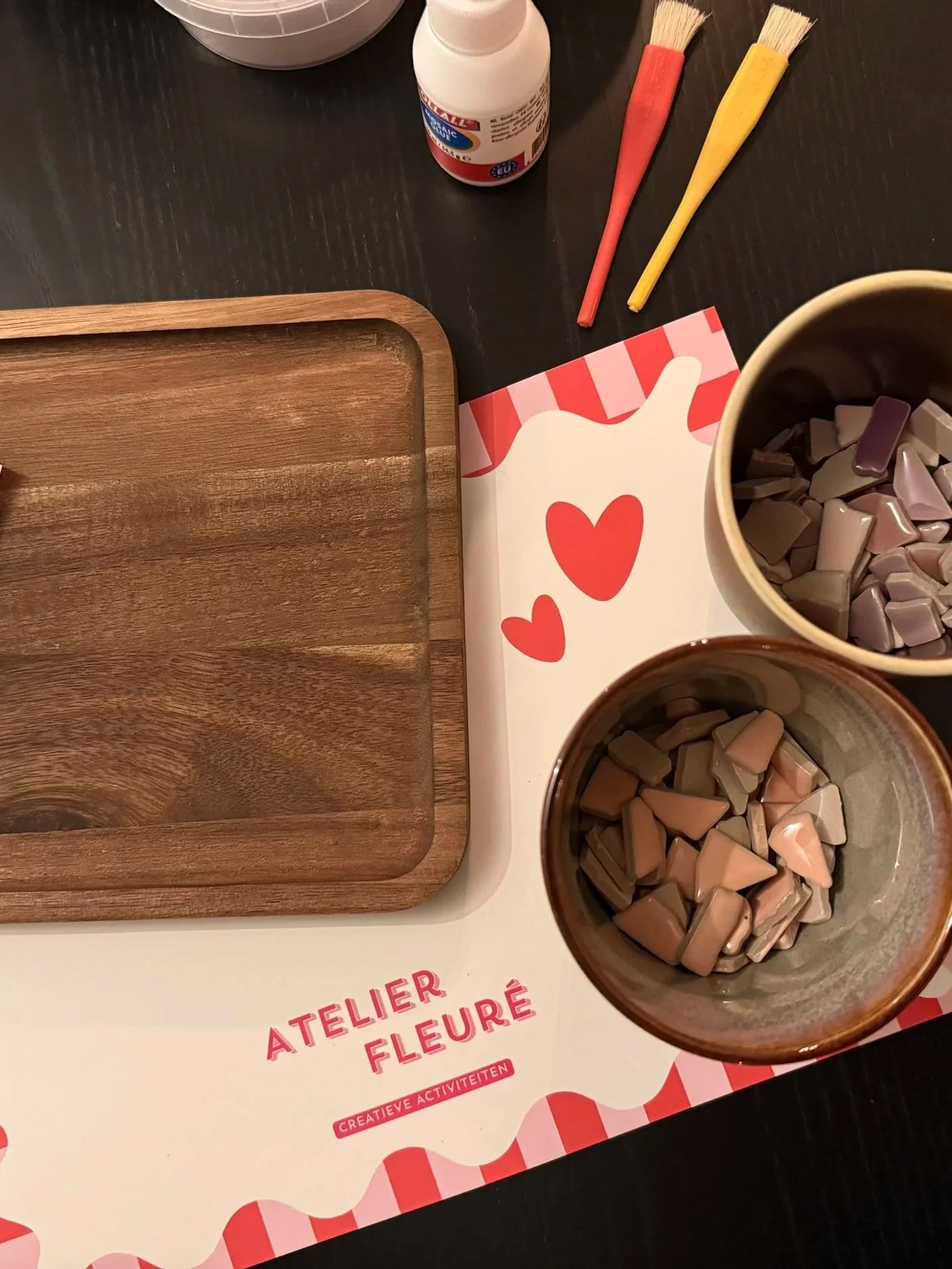 Atelier Fleuré - Borrelplank mozaïeken 4