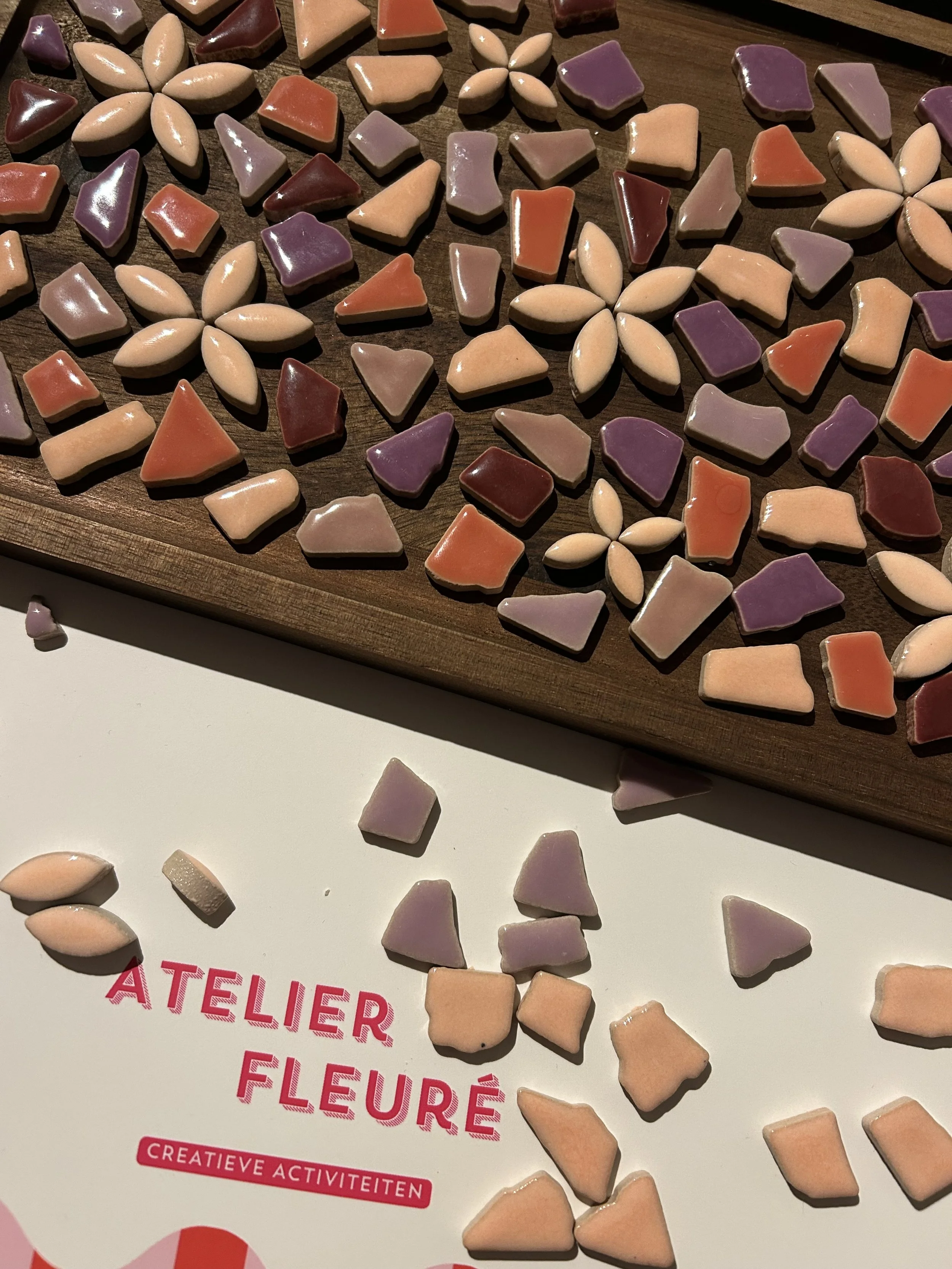 Atelier Fleuré - Borrelplank mozaïeken 2