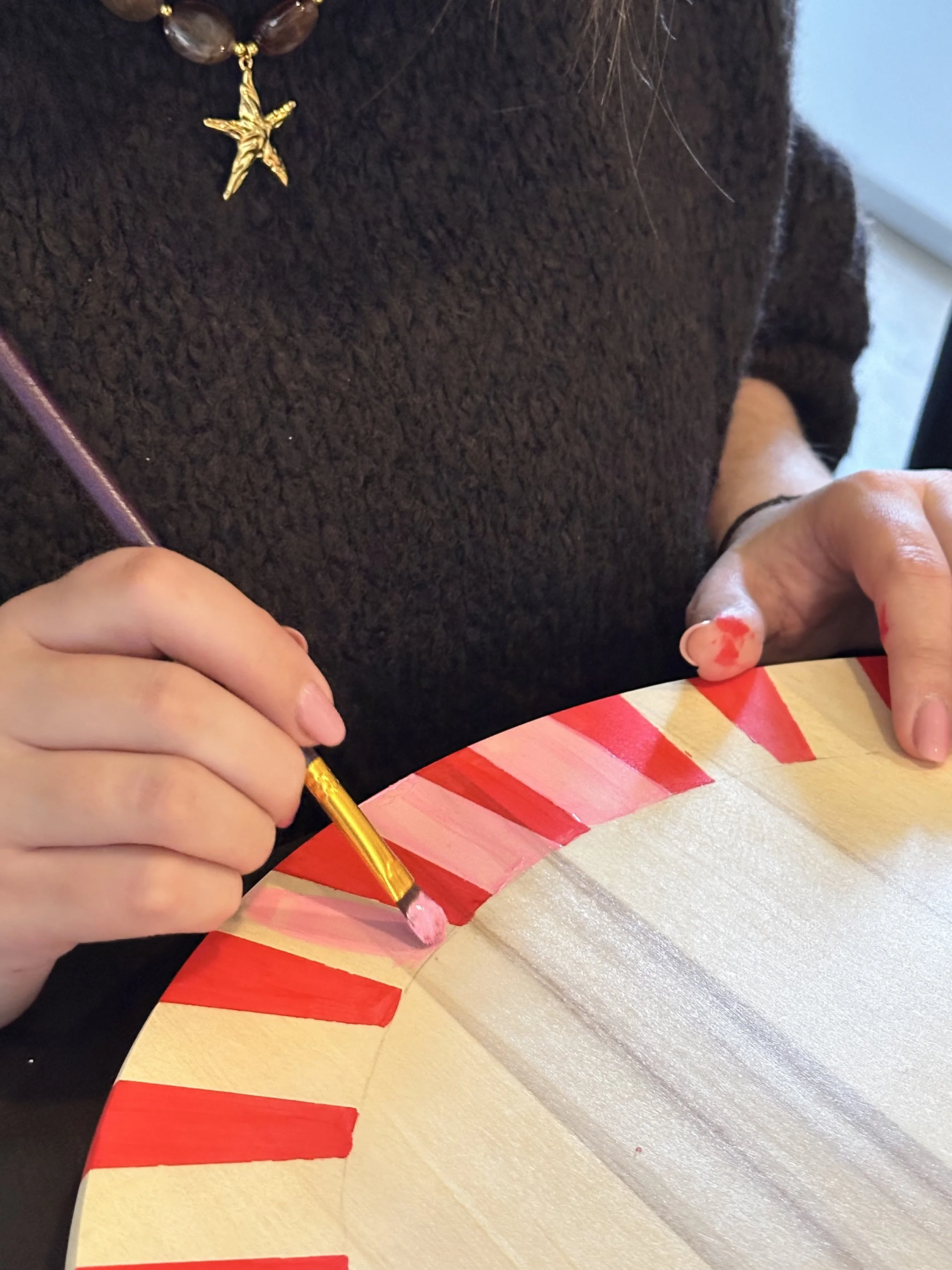 Atelier Fleuré - Borrelplank schilderen