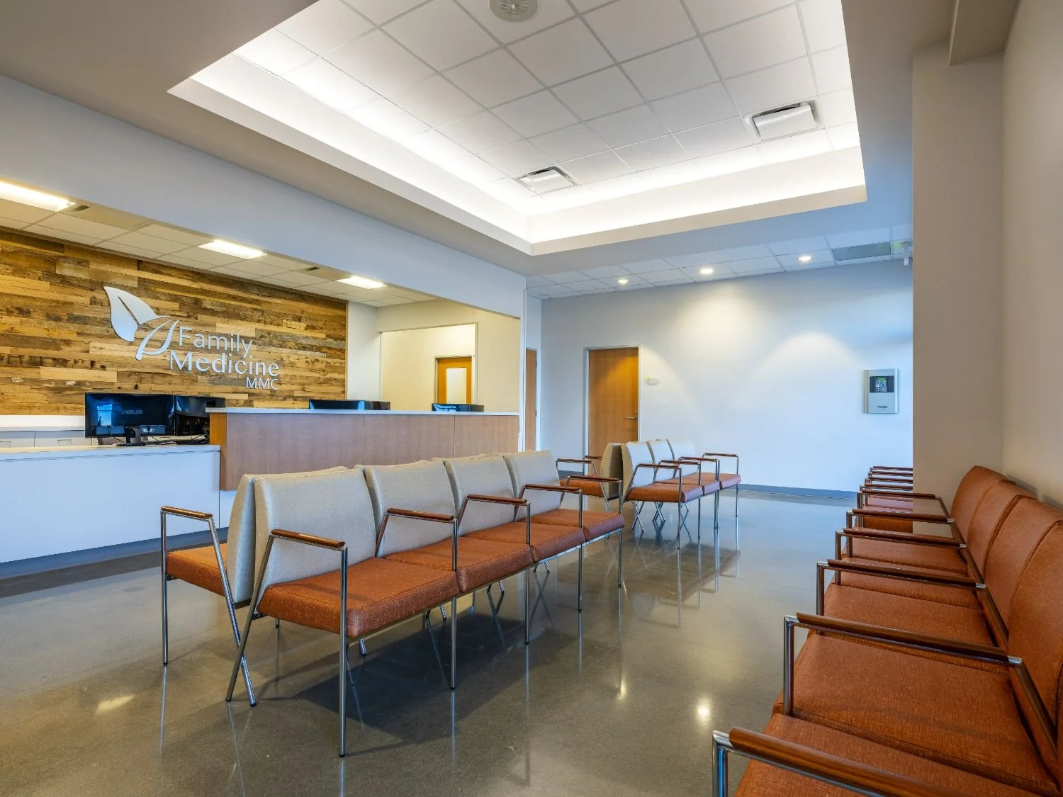 waiting area inside Family Medicine MMC