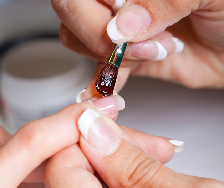 Neutral polish manicure in Bel Air, Maryland