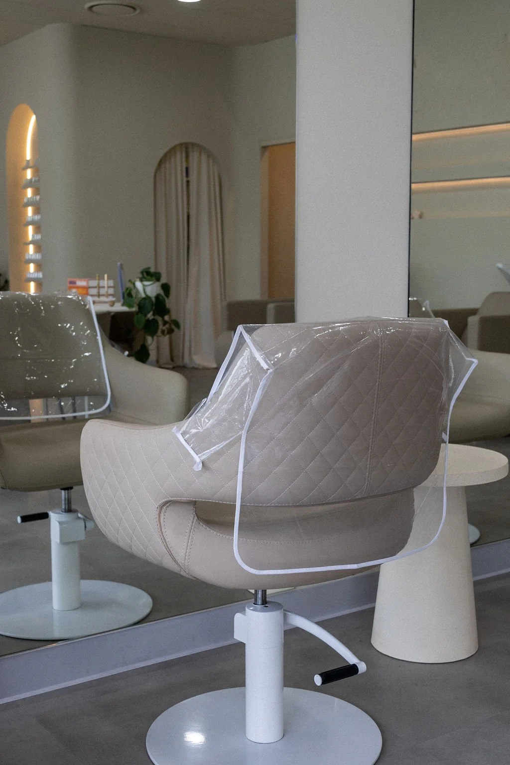 Blonde balayage transformation at Bel Air hair salon