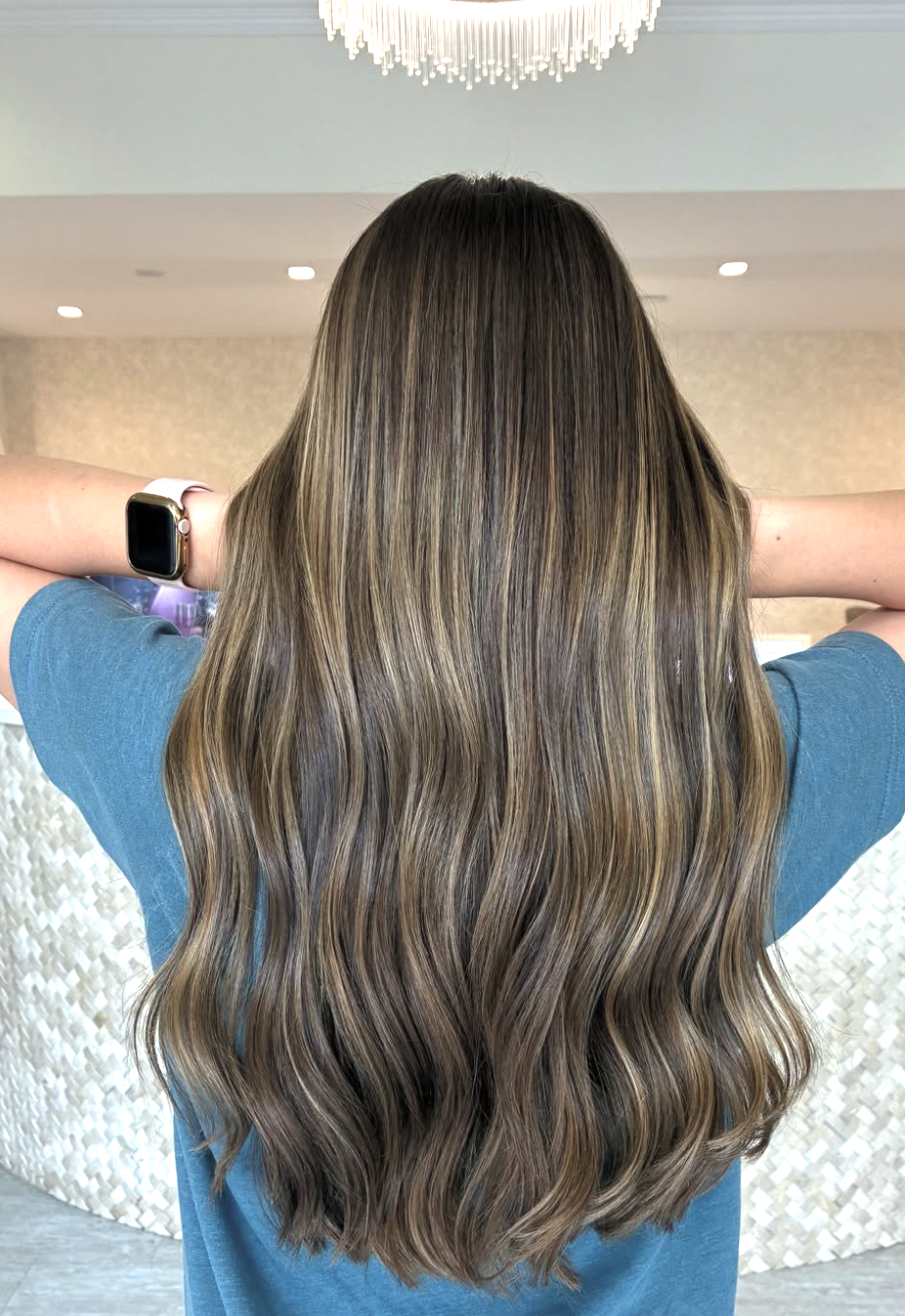 Seamless hair extensions in Bel Air, MD