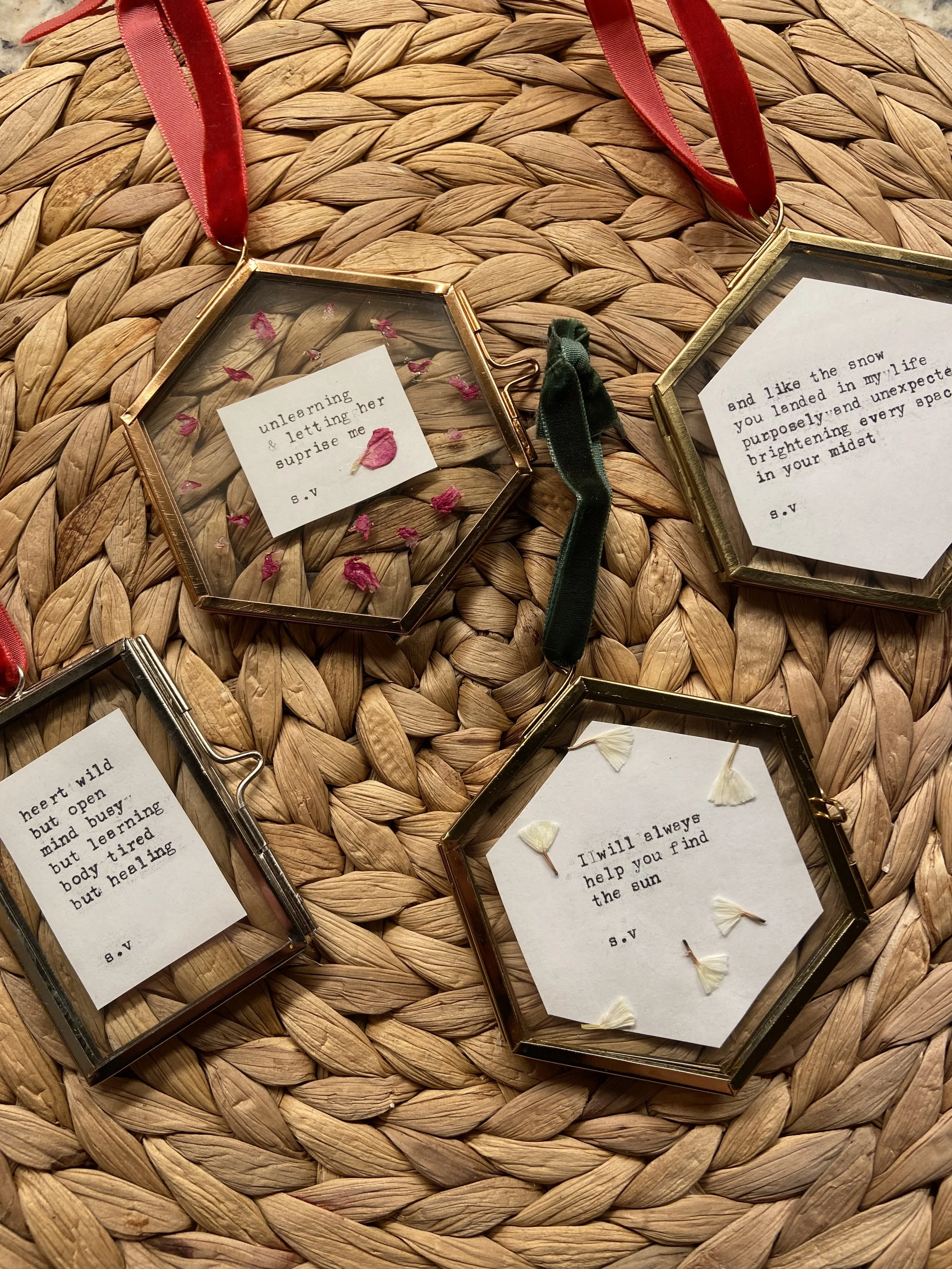Poetree Ornaments