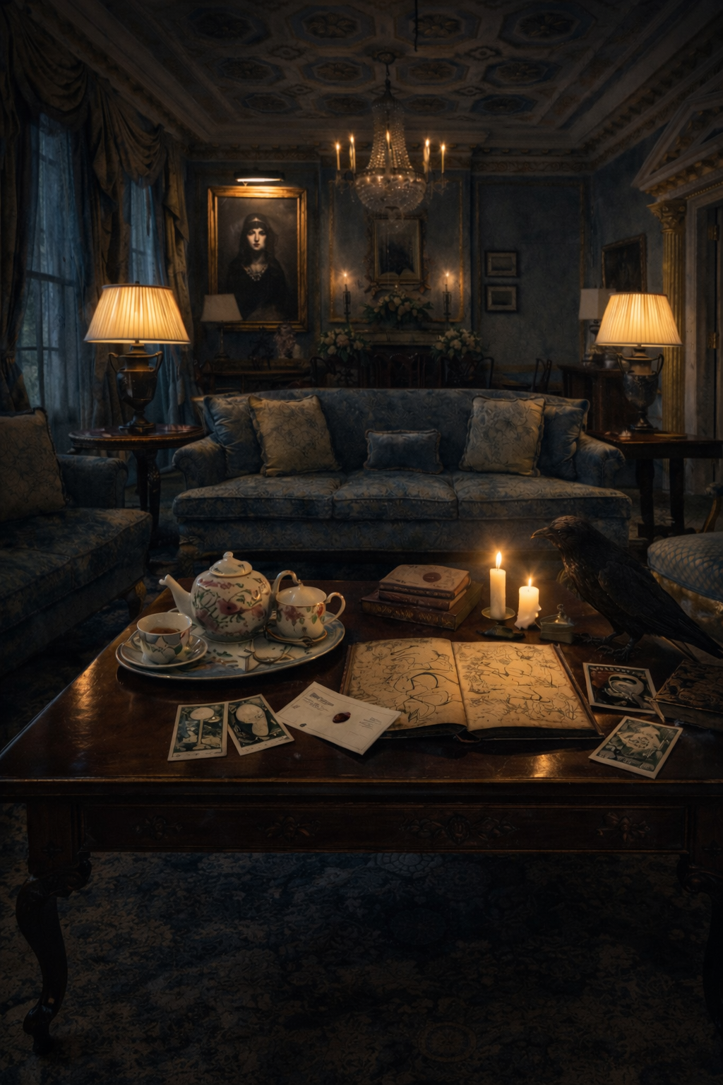 The Room Started Out Blue