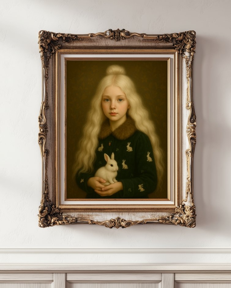 Vera & Her Lucky Bunny