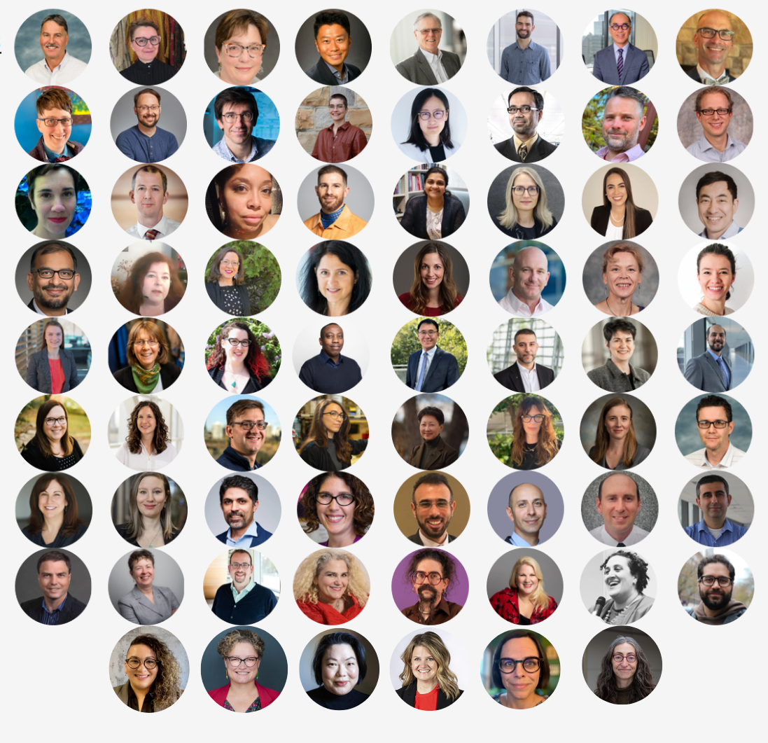 A collection of portraits of each of the research team members