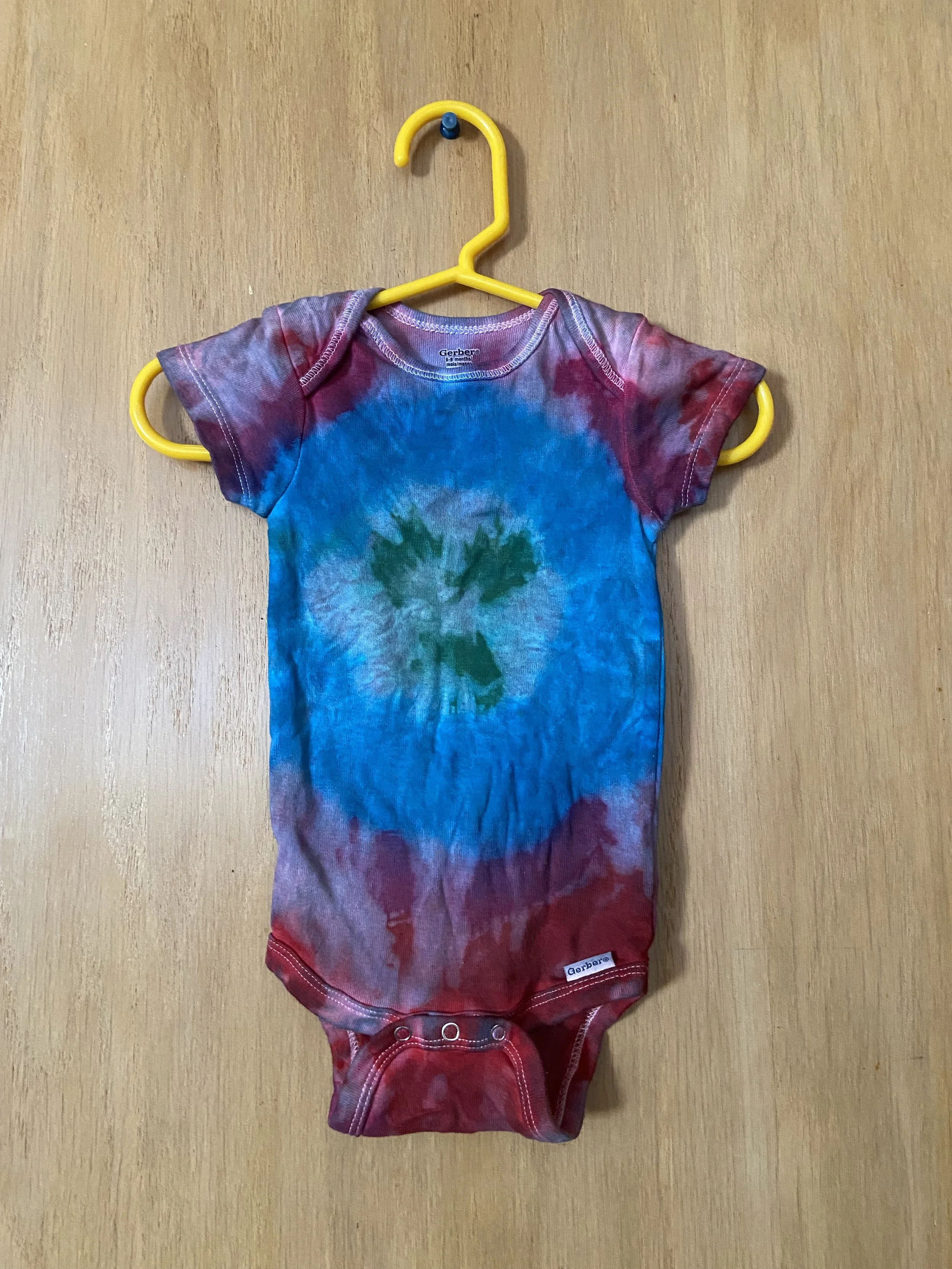 Earth Tie-Dye Onesie