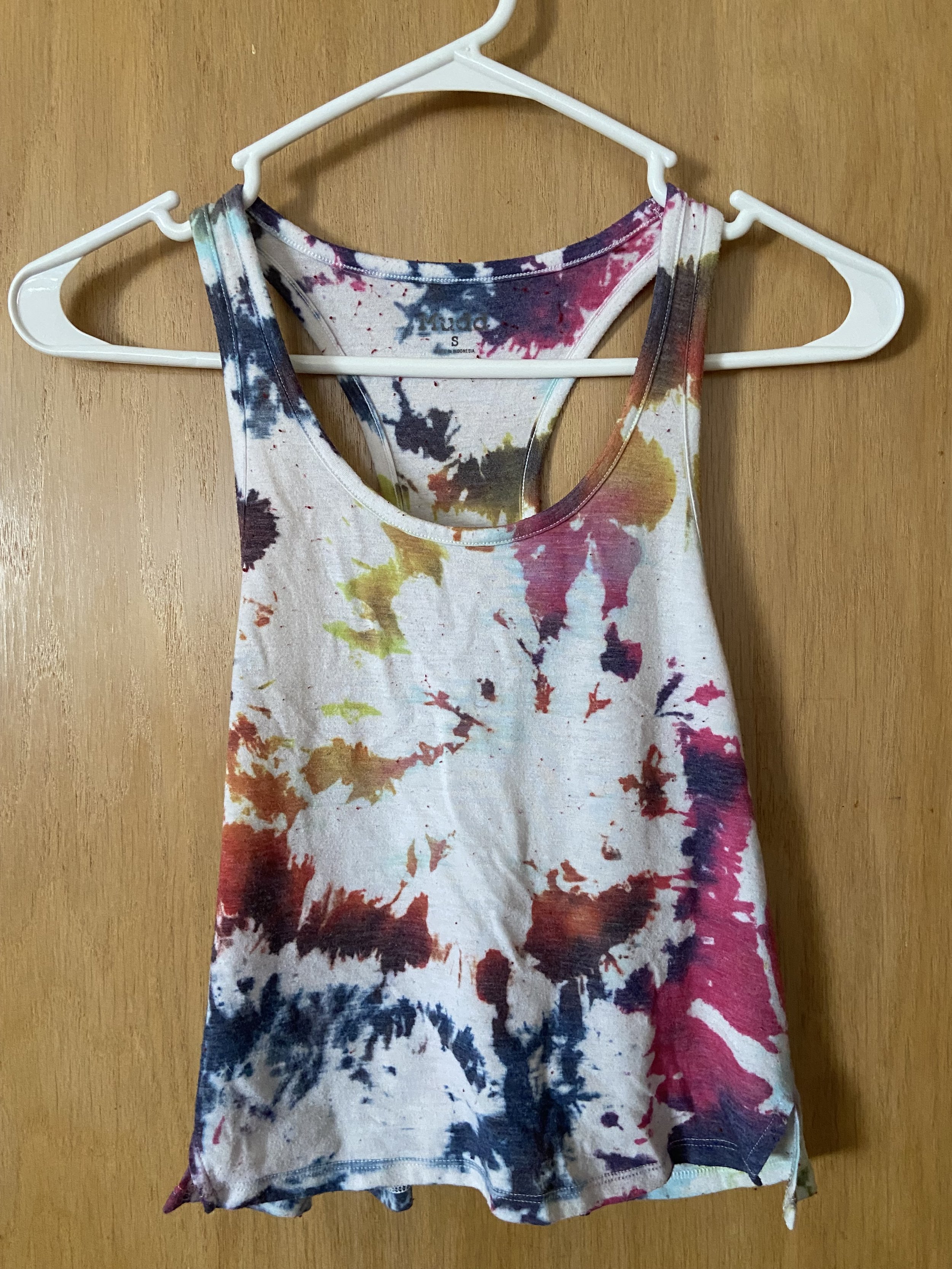 Tie-Dye Tank Top Croptop