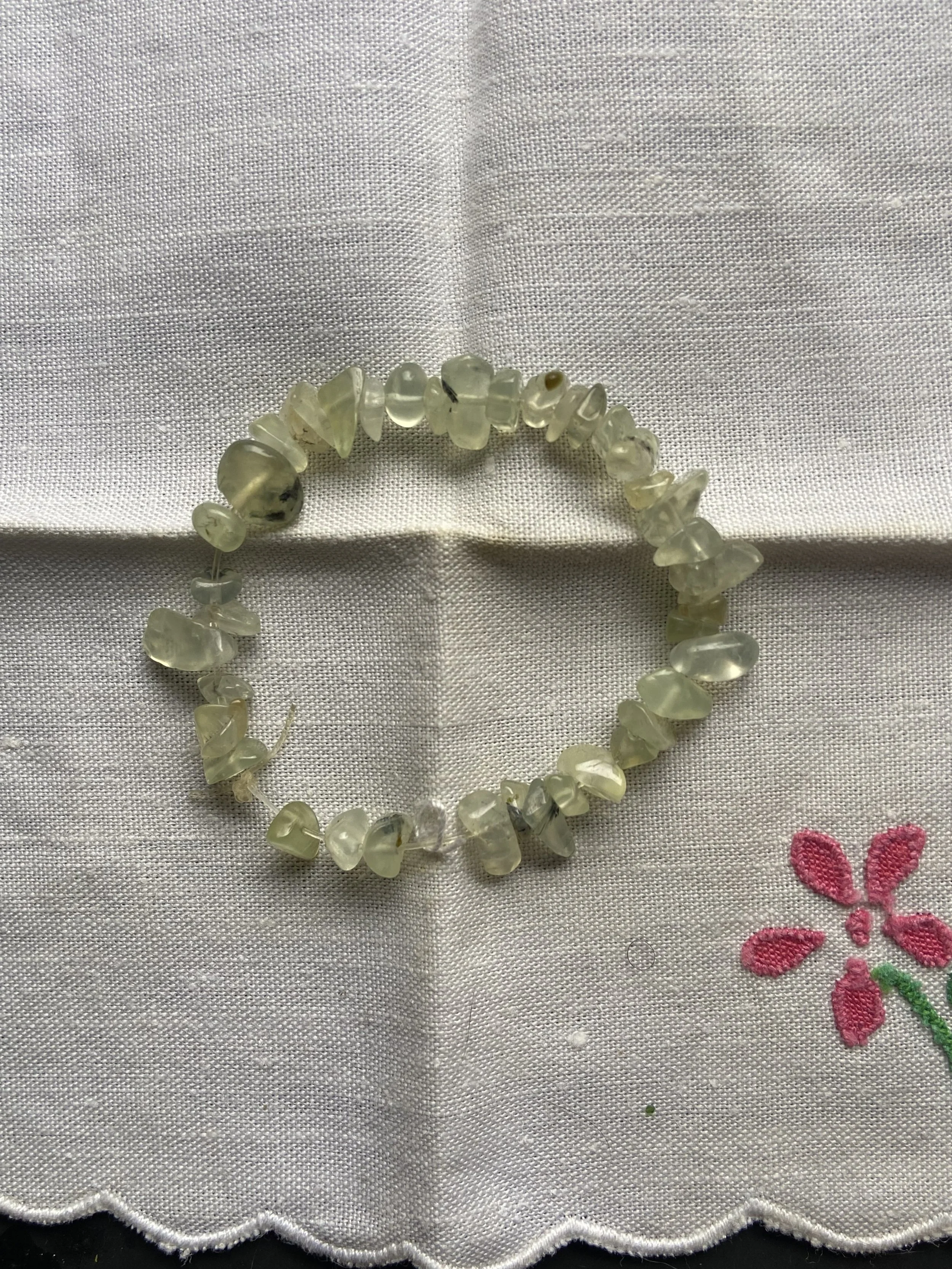 Peridot Crystal Bracelet