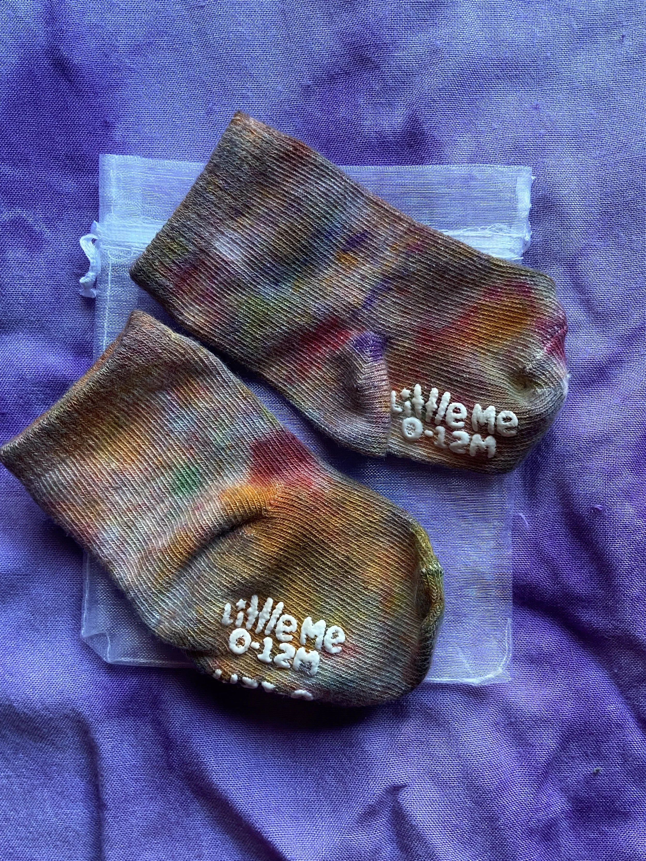 Garden Tie-Dye Socks