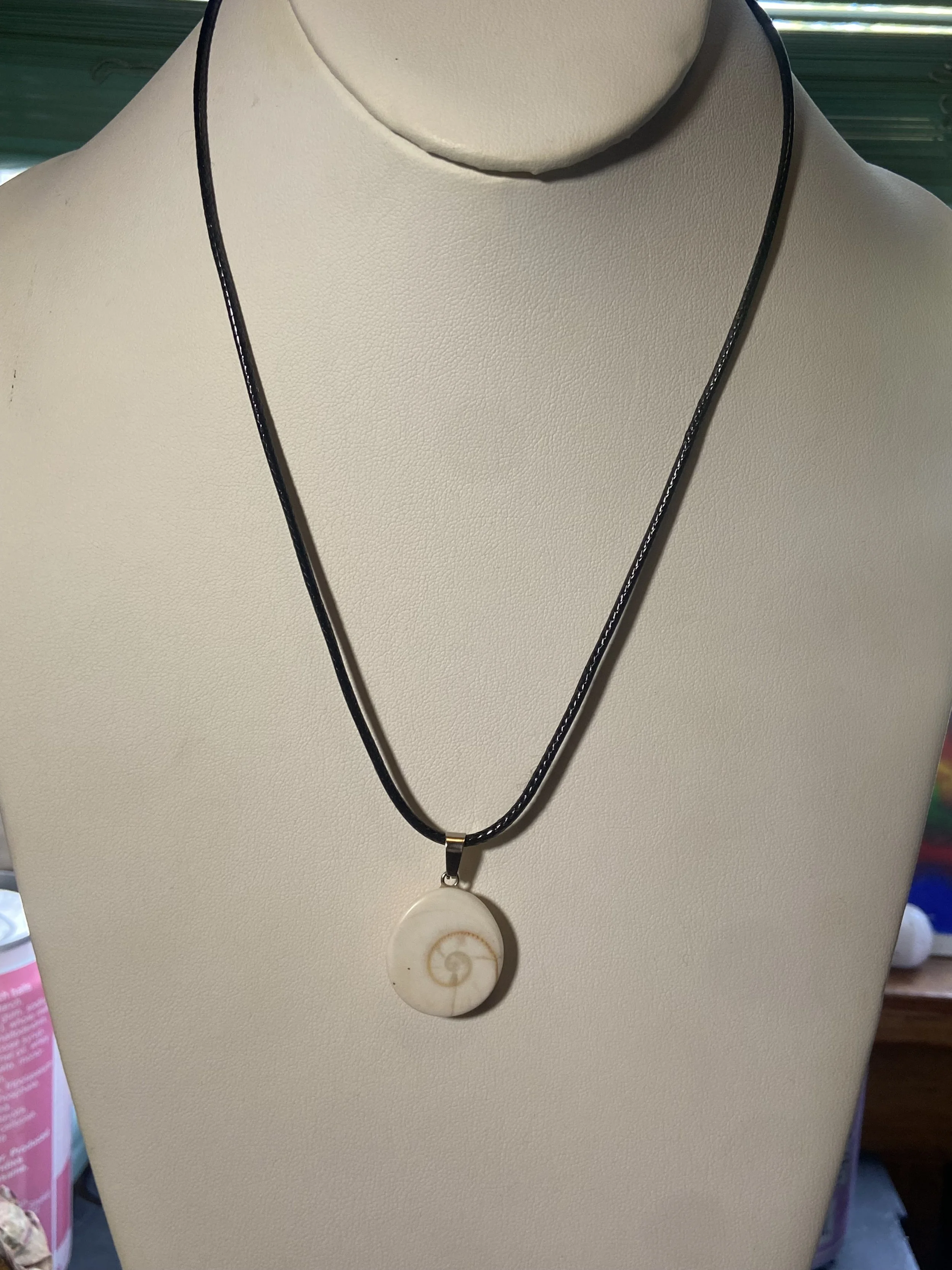 Shiva Shell Pendant Necklace