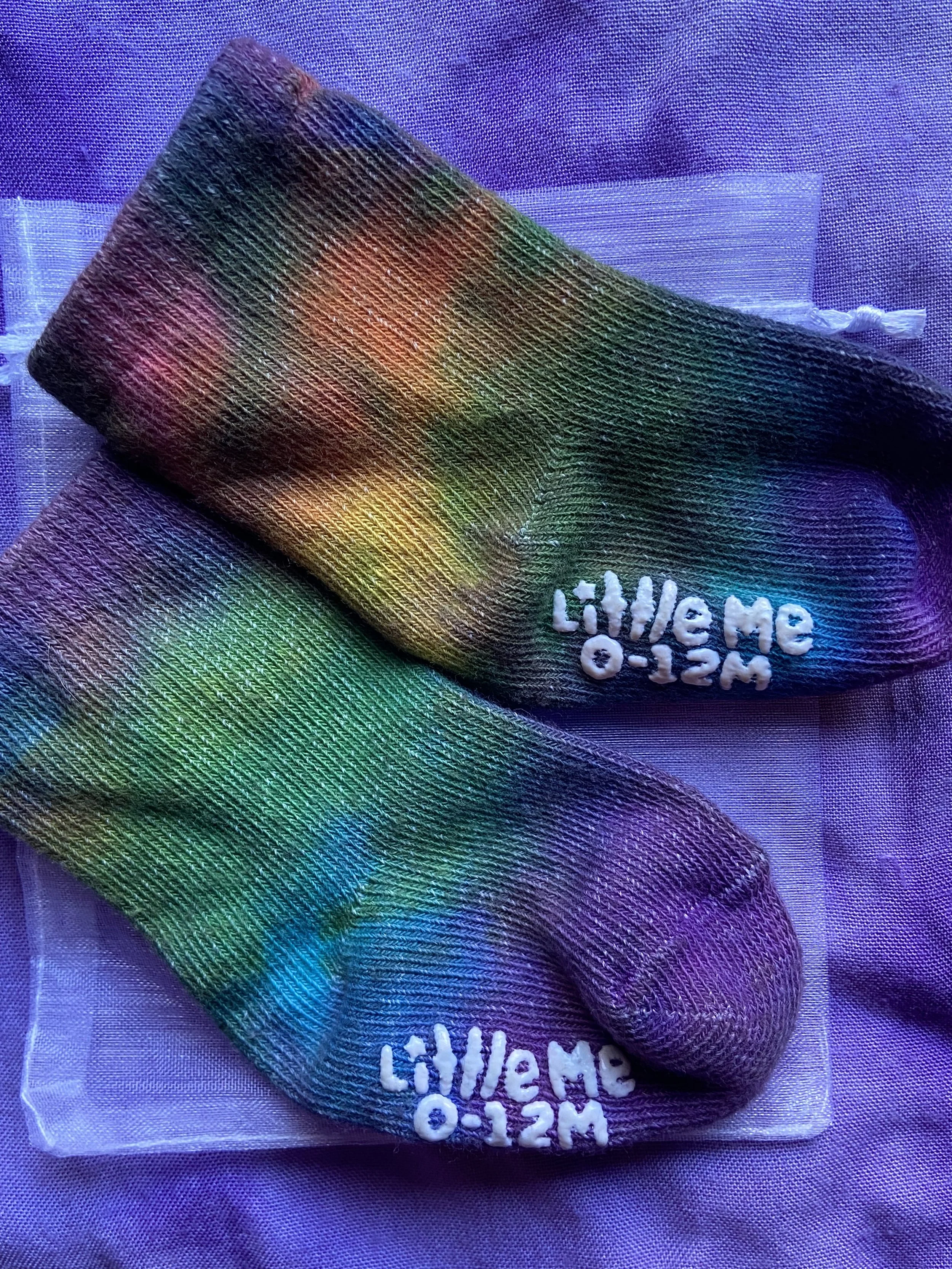 Rainbow Tie-Dye Socks 3.0