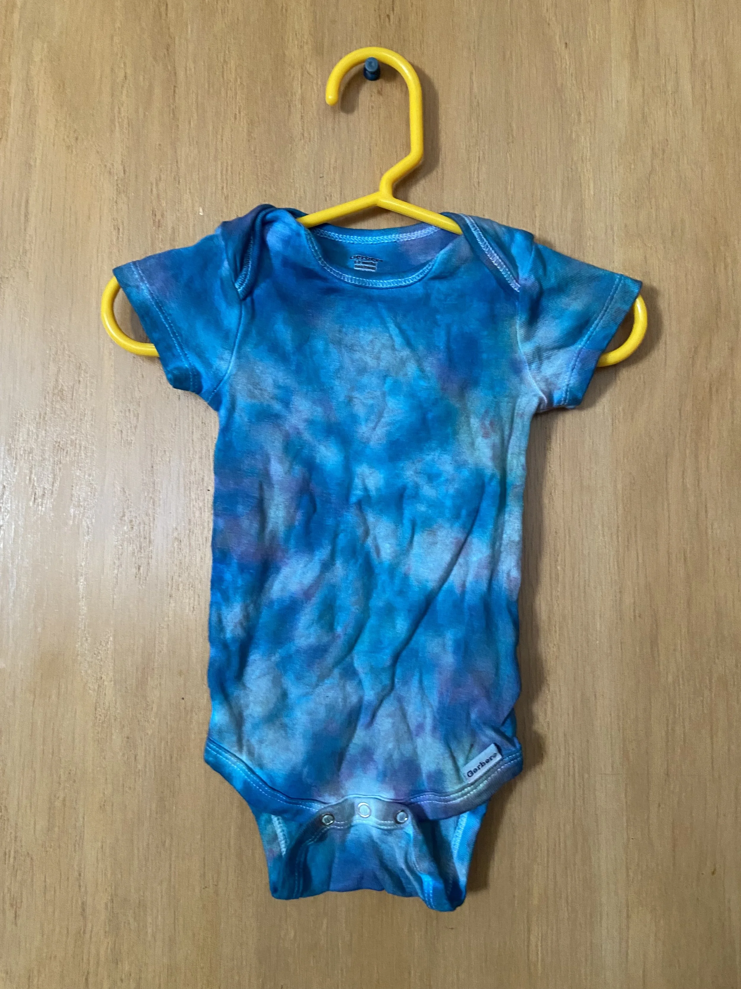 Ocean Tie-Dye Onesie