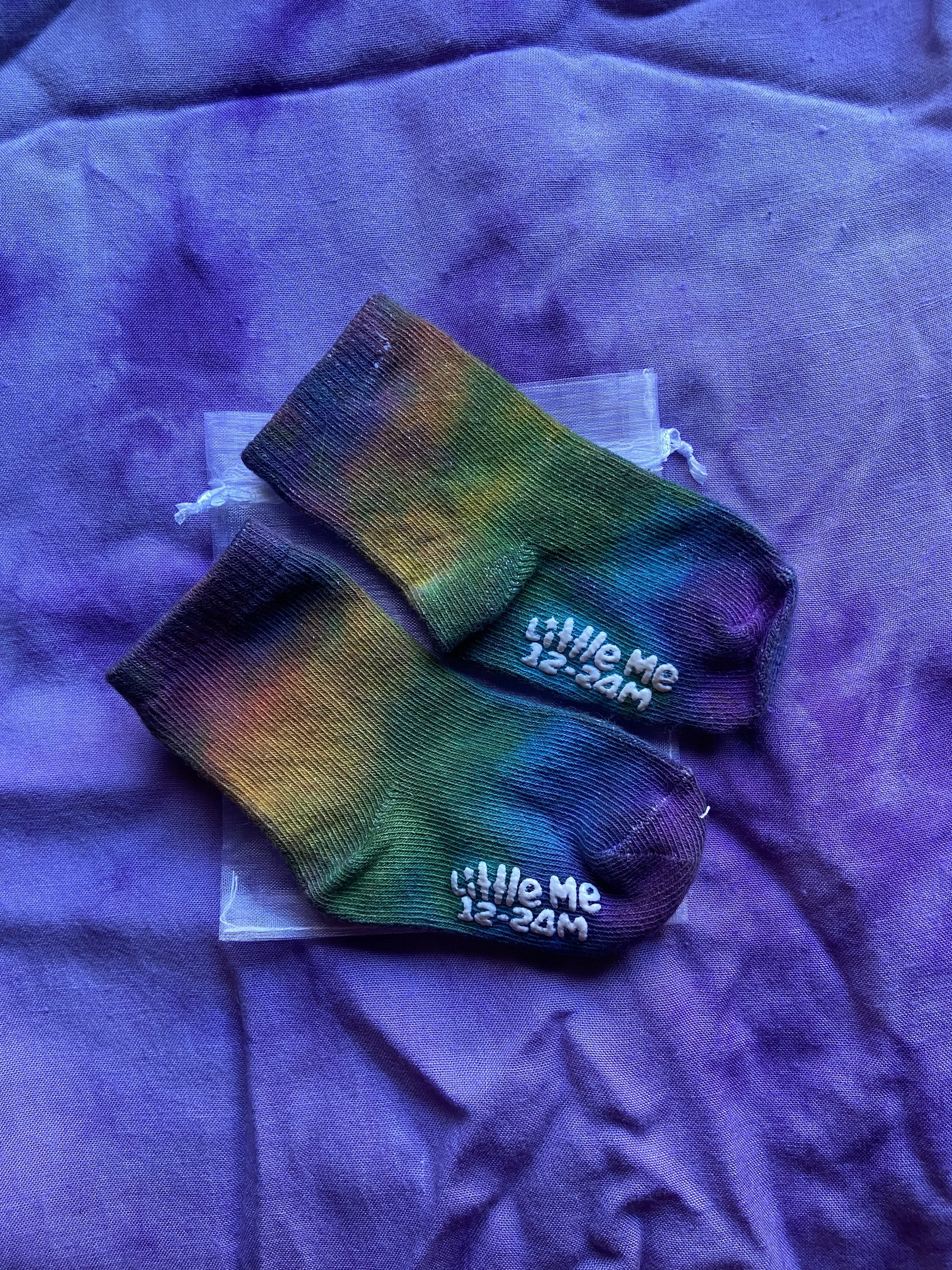 Rainbow Tie-Dye Socks 2.0