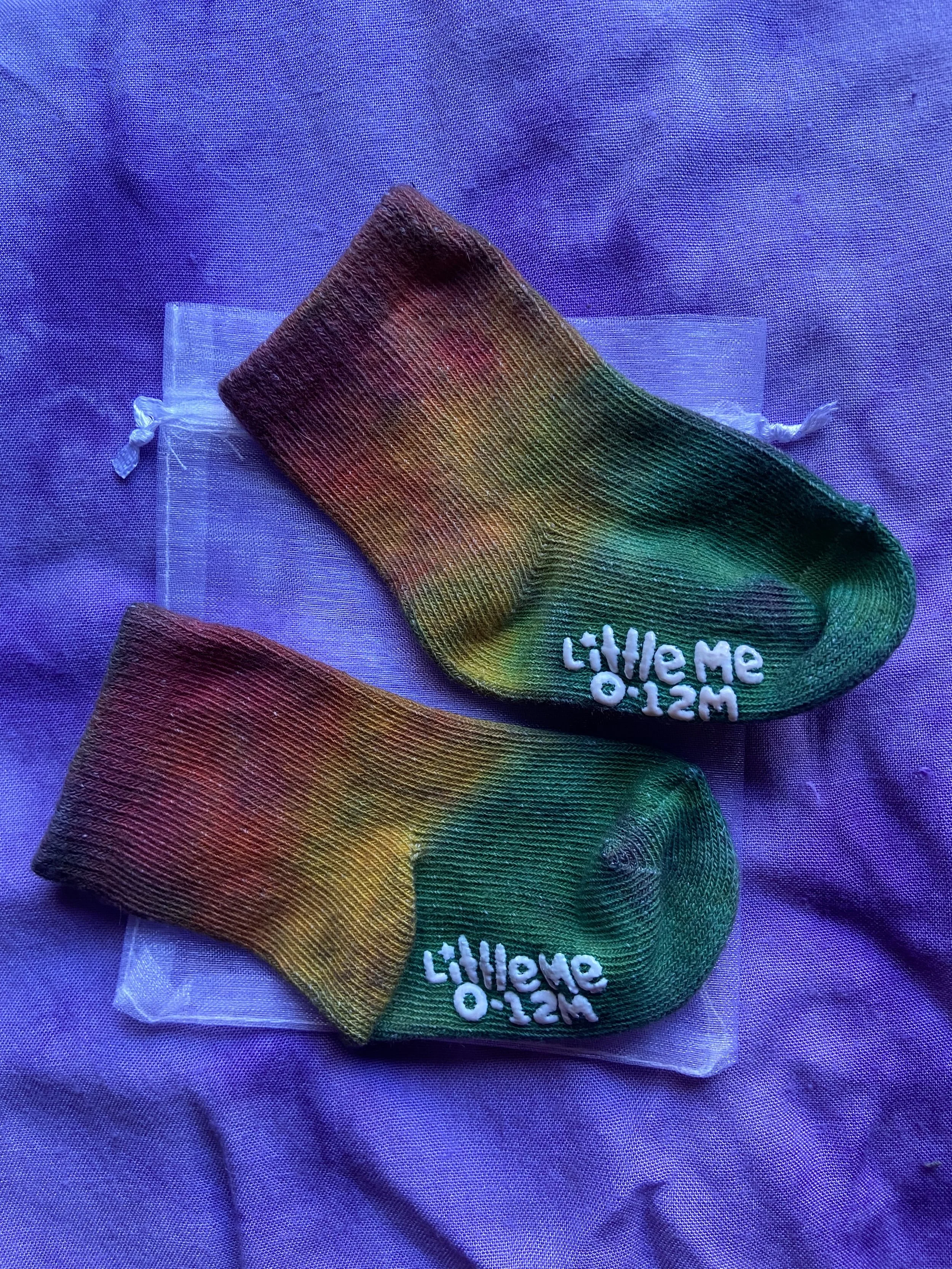 Rasta Tie-Dye Socks