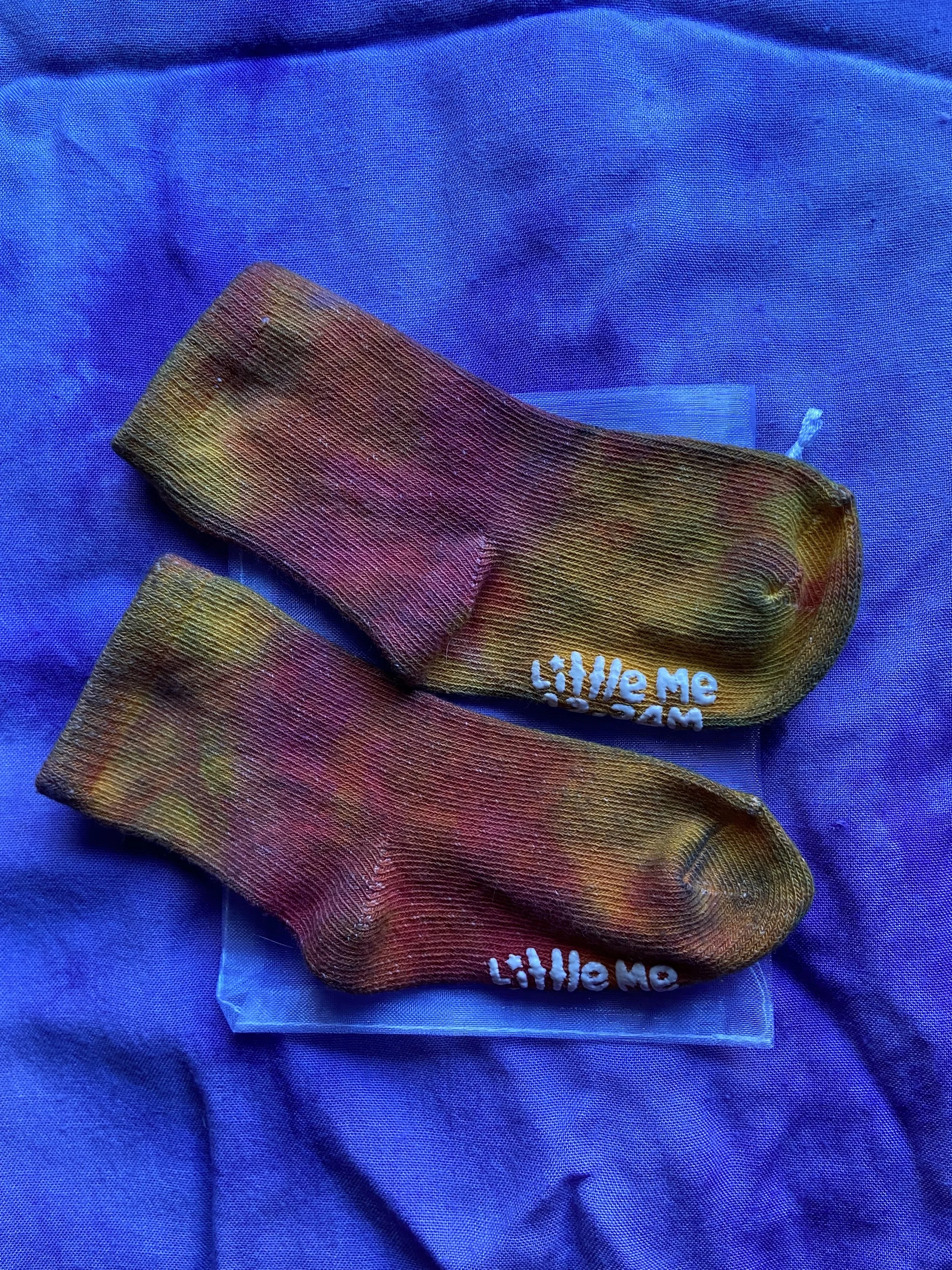 Sunset Tie-Dye Socks