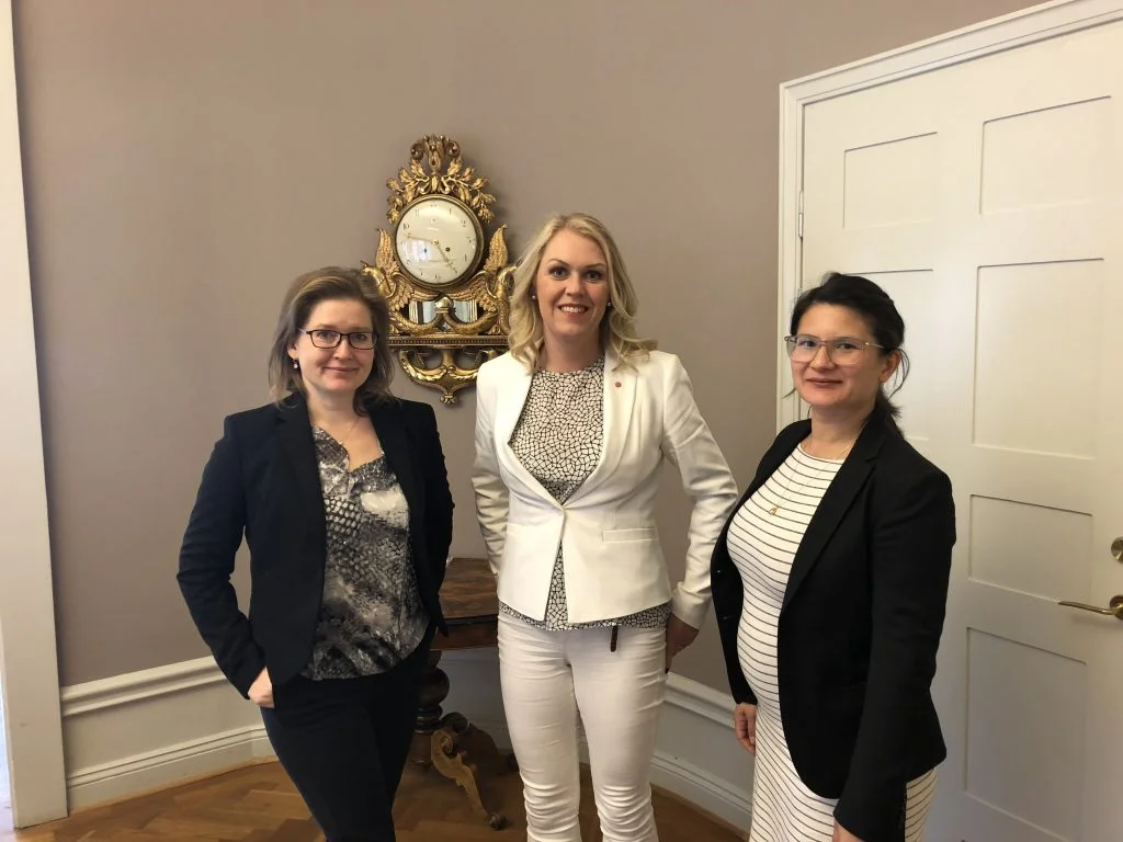 Möte med Äldreminister Lena Hallengren