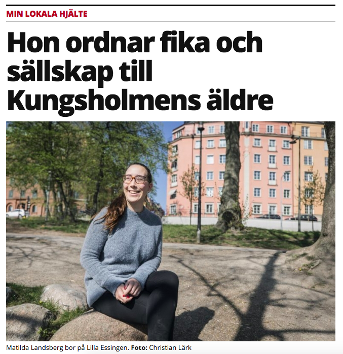 Mitt i Kungsholmen - Min lokala hjälte