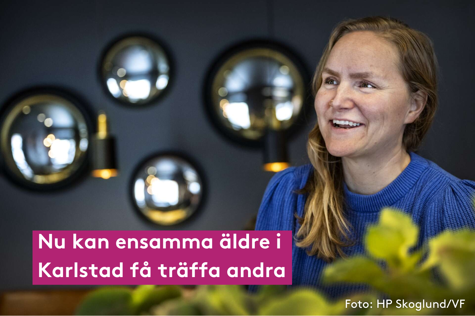 Värmlands Folkblad – Linnea bjuder ensamma äldre på fika