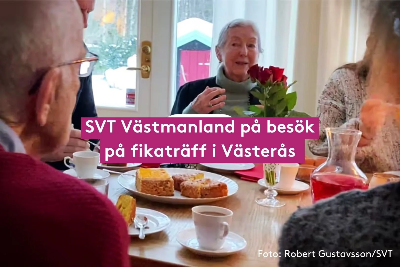 SVT - "Jag har saknat den här formen av umgänge"