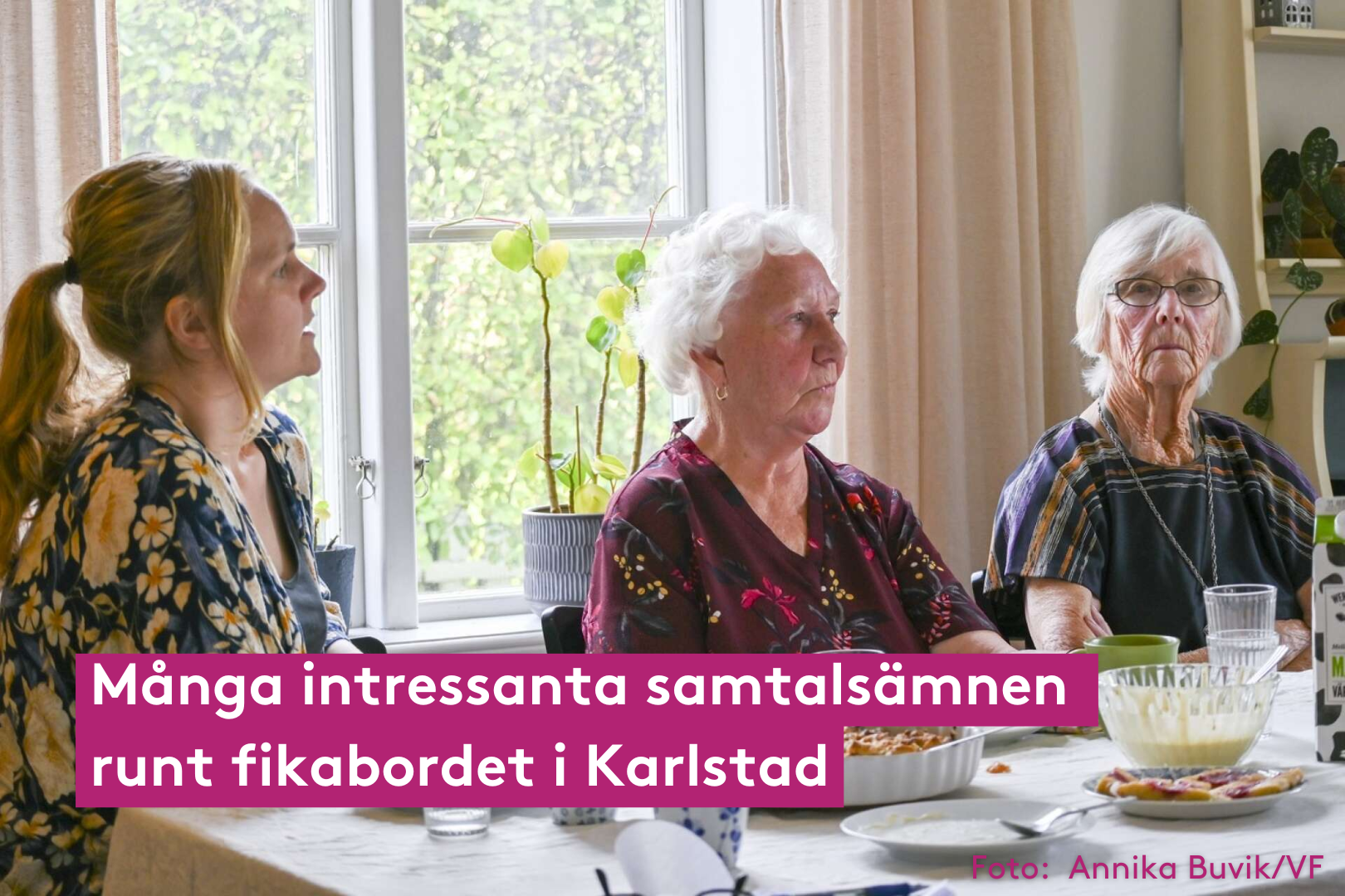 Värmlands Folkblad - Fikaträffarna ger Anita ny mening med livet